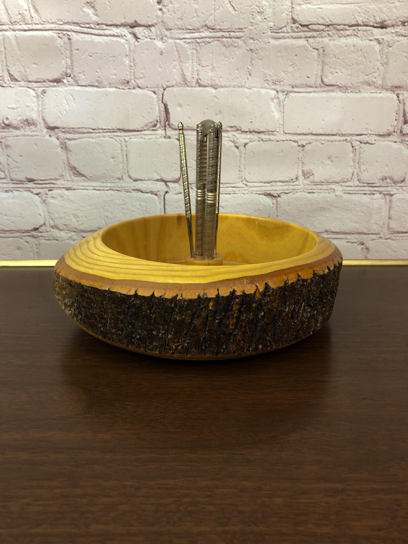 Ellwood Rusticware Nut Bowl, Rustic Nut Bowl, Christmas Nut Bowl