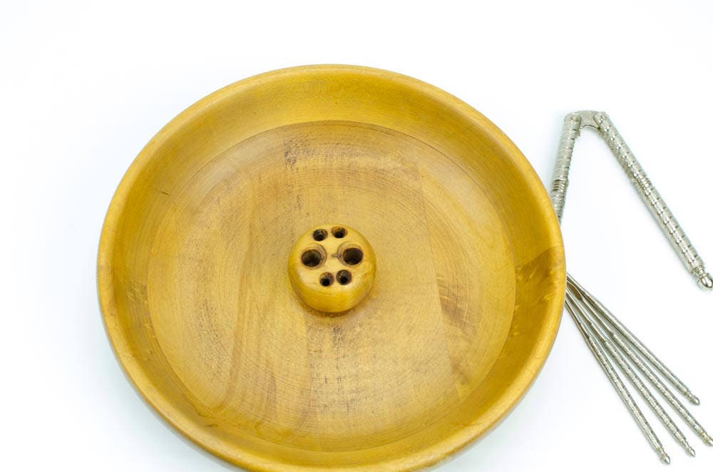 Wooden Nut Bowl, Baribocraft Nut Bowl, Vintage Nut Bowl