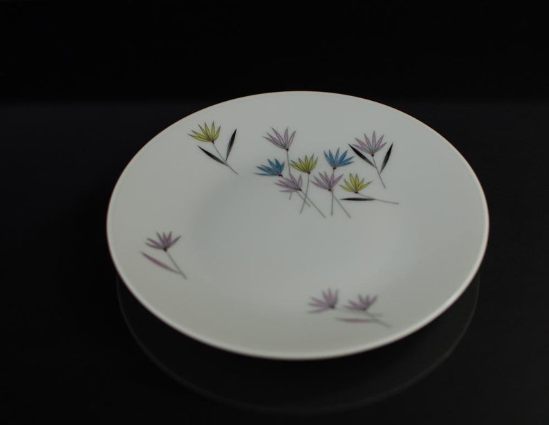 Rosenthal Bread /& Butter Plate Raymond Loey Design Form 2000 by Raymond Loewy for Rosenthal Blutenspiel Design Modernist Raymond Loey