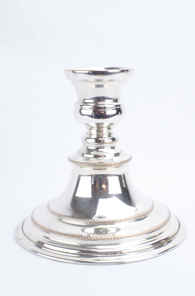 Legacy Plate Candlesticks Made in England