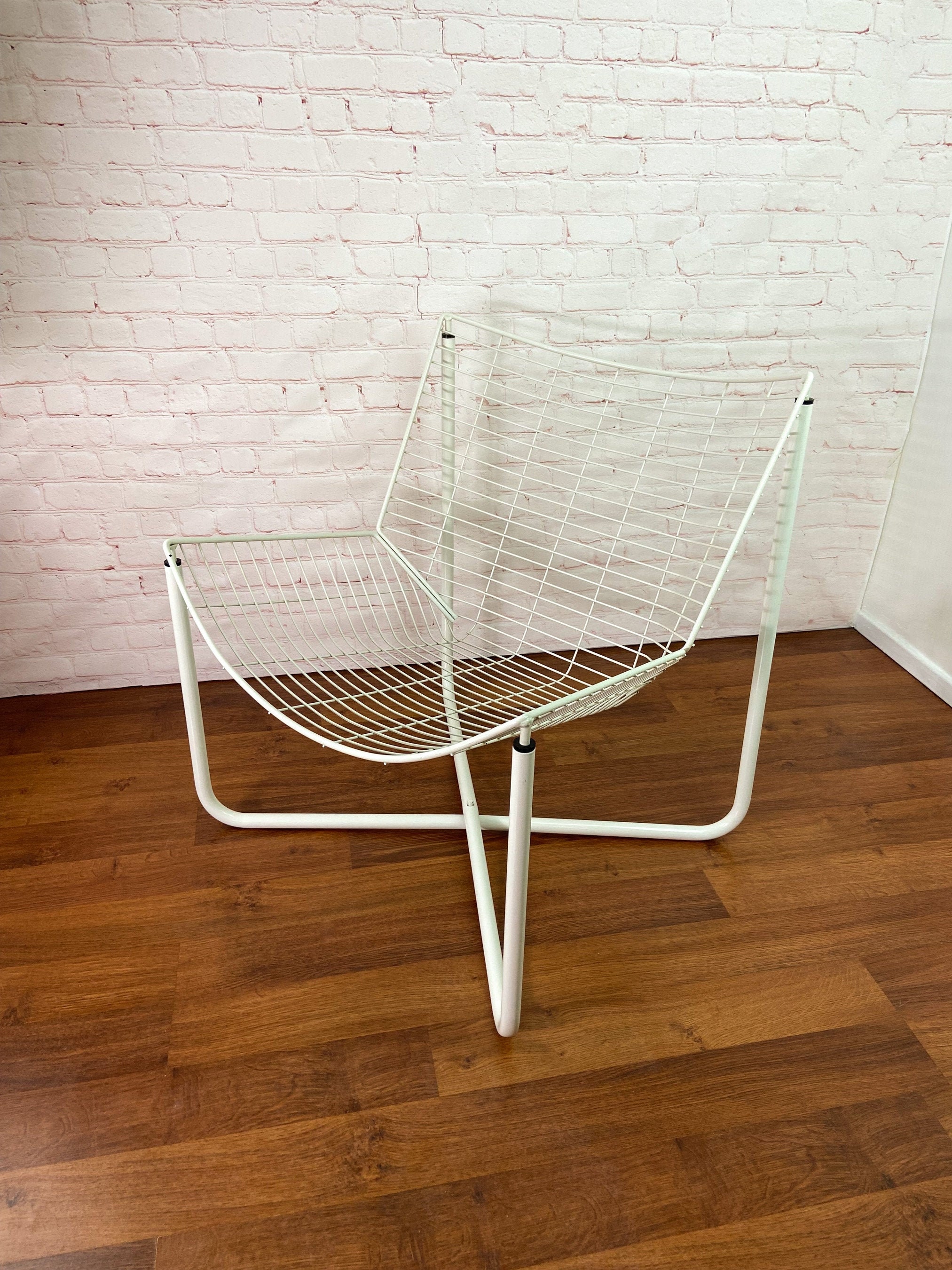 Ikea Jarpen Chair, Mid Century Modern Lounge Chair, MCM Wire Chair
