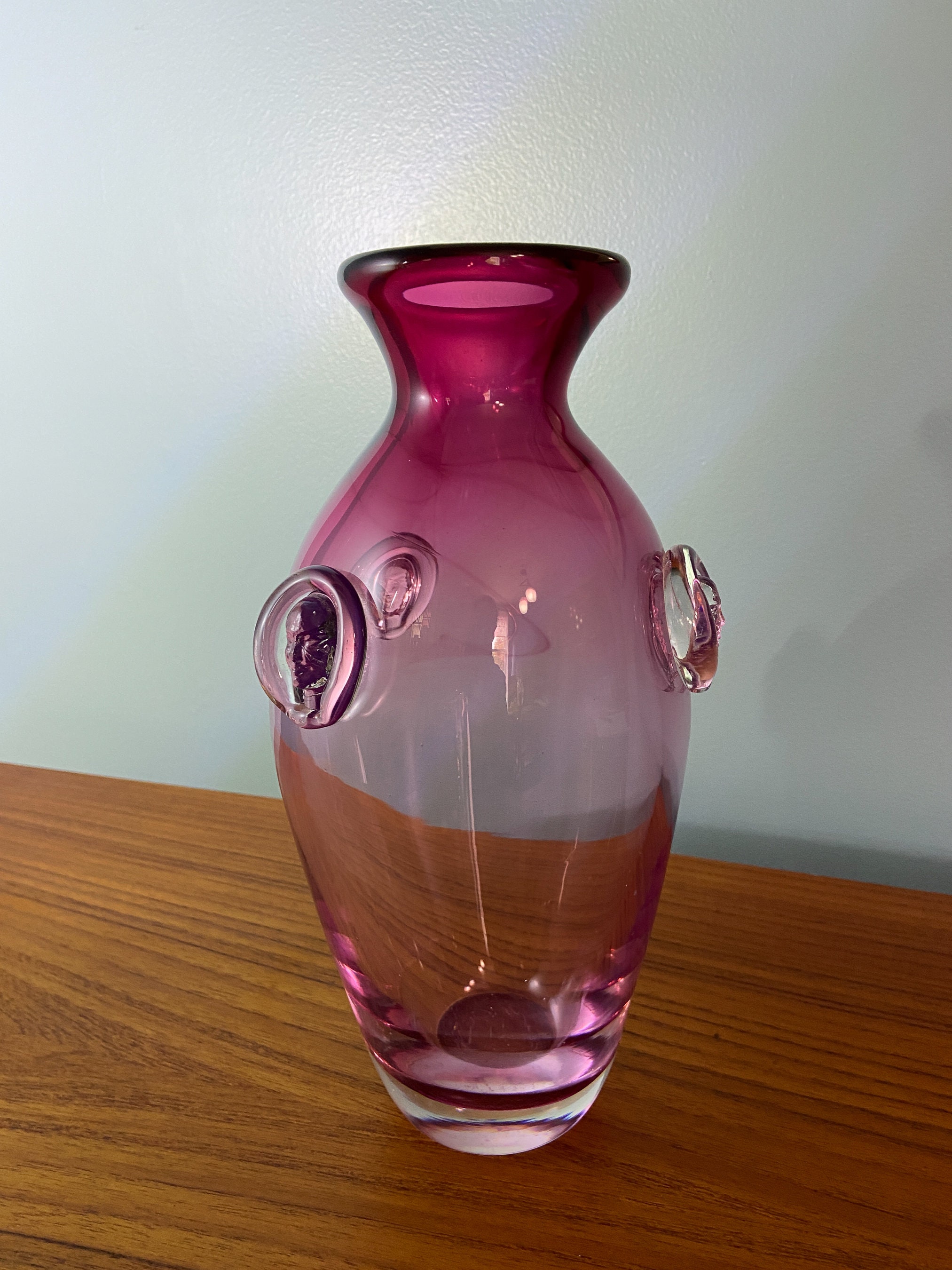 Mid Century Art Glass Chalet Glass Rare Chalet Glass Designed by Sergio