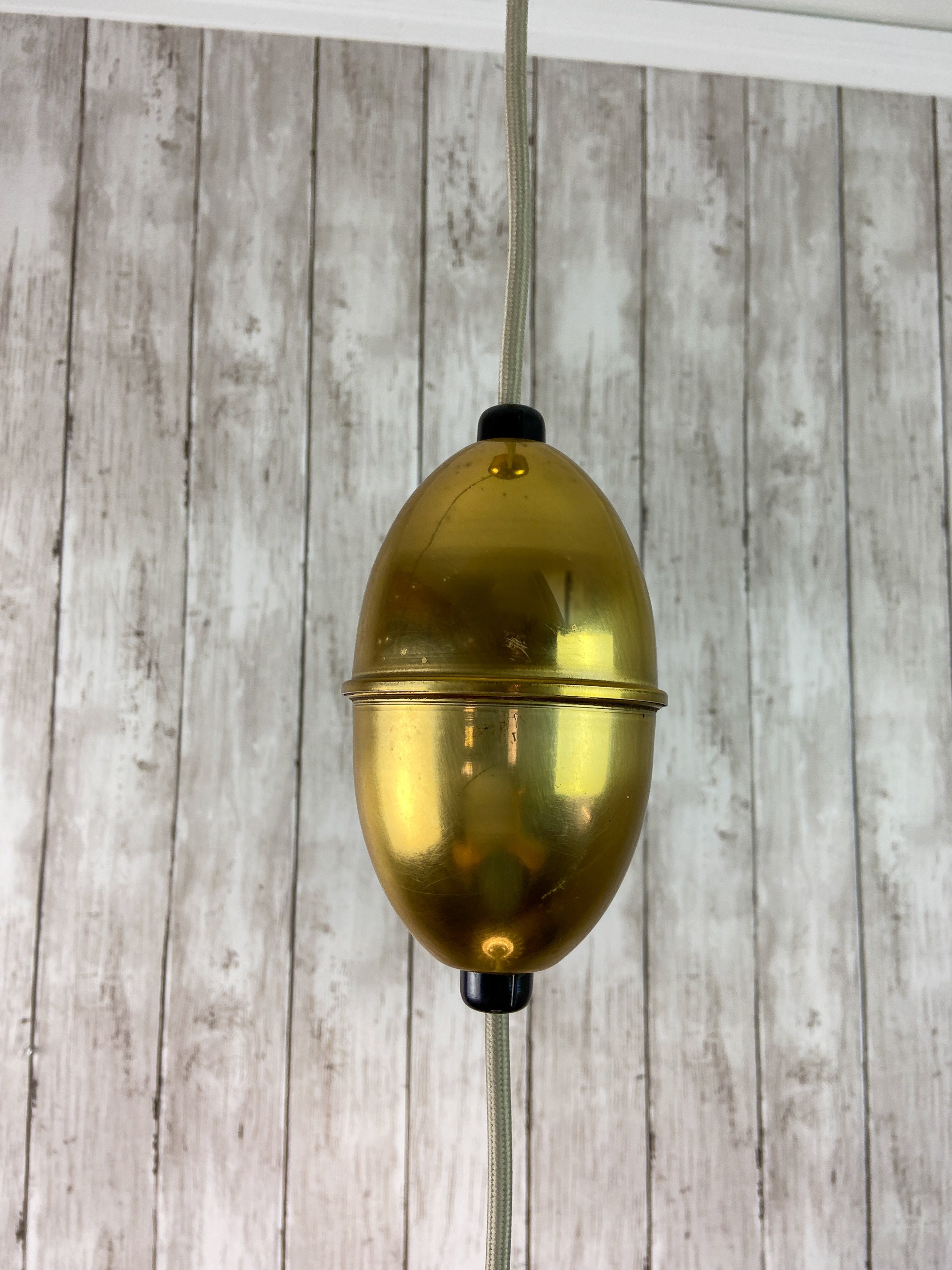 Retractable Ceiling Light Space Age Ceiling Light Vintage Pull Down