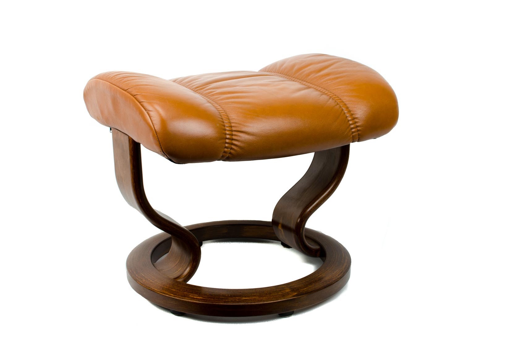 Ekornes Stressless Nordic Ottoman, Mid Century Ottoman