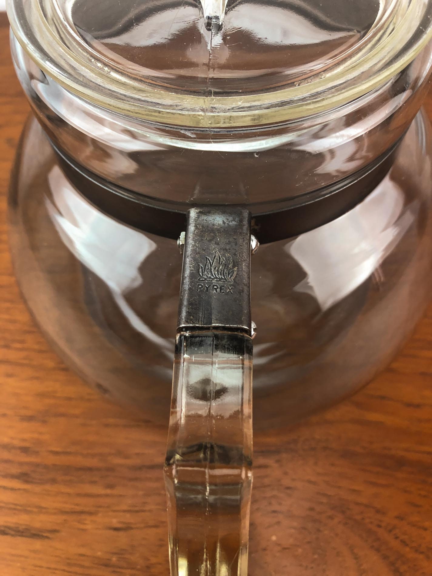 Pyrex Teapot, Vintage Pyrex Teapot, Pyrex Flameware, 7125B, Pyrex 10