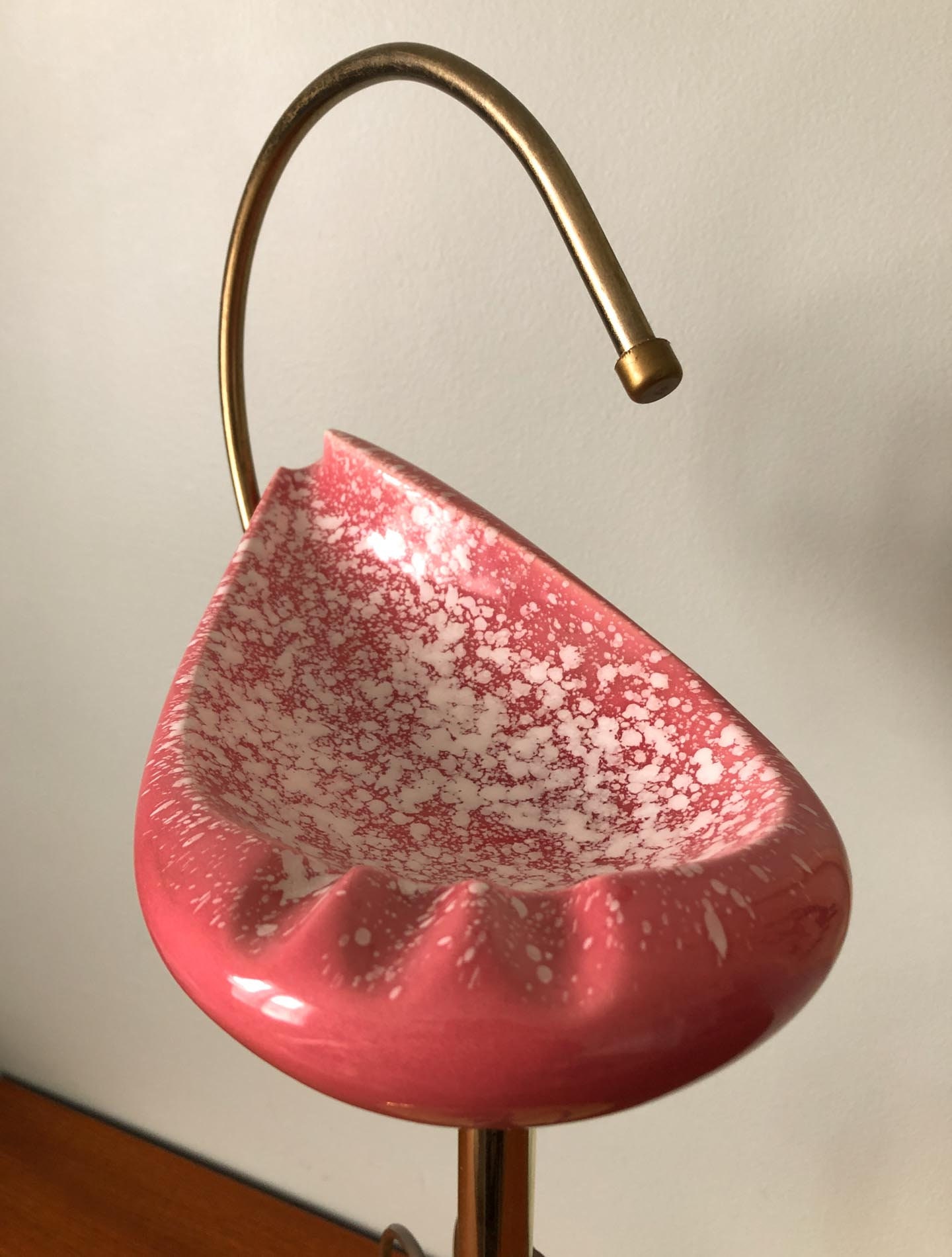 Vintage Standing Ashtray, Vintage Ashtray Stand, Atomic Ashtray Stand