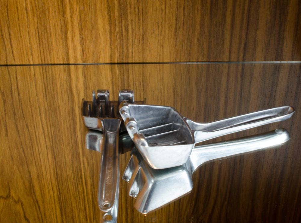 Vintage Irvinware Hand Ice Crusher, Vintage Barware, Mid Century Bar Tools