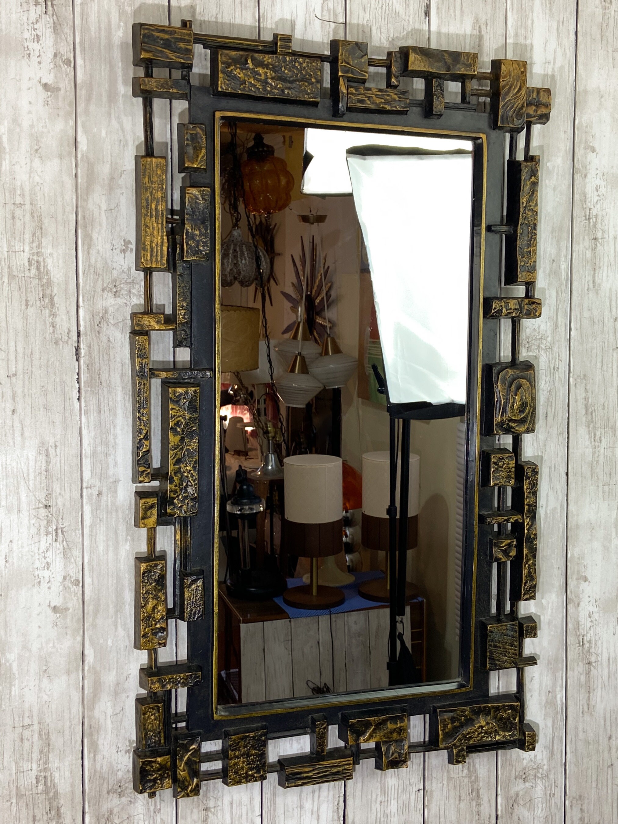 Brutalist Mirror Syroco Brutalist Mirror Dart Brutalist Mirror Mid