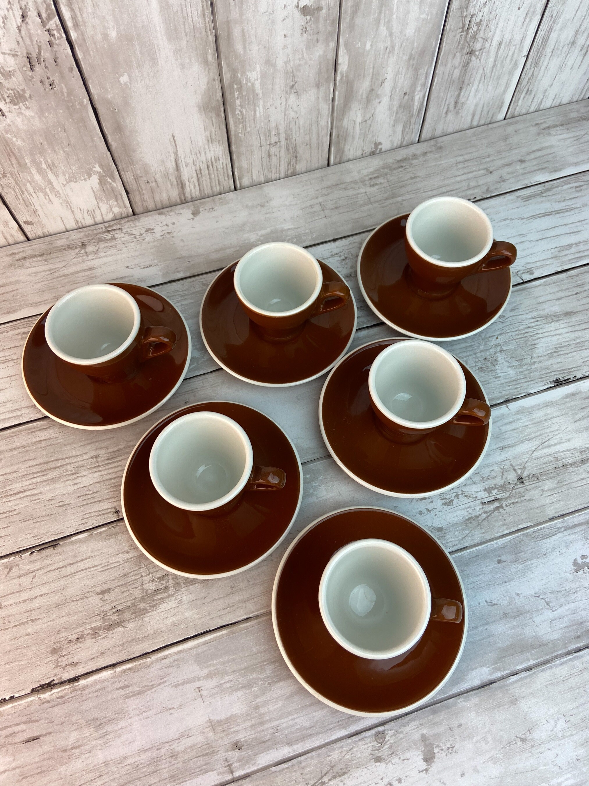 ACF Espresso Cups/Demitasse Cups Made in Italy, Vintage Espresso Cups