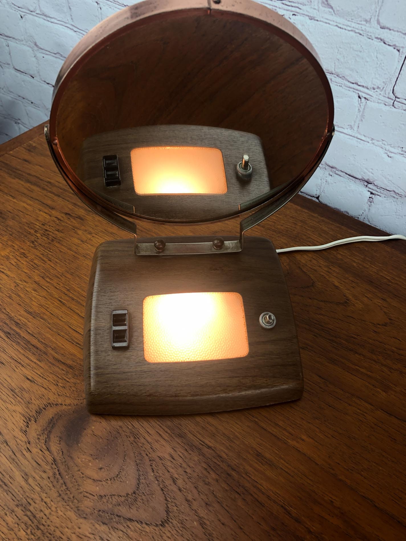 Vintage Makeup Mirror, Vanity Mirror