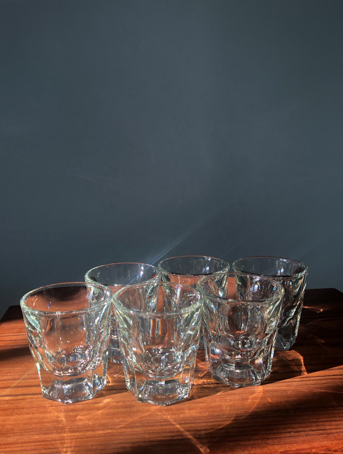 Set of Two Libbey Duratuff Cortado Glasses