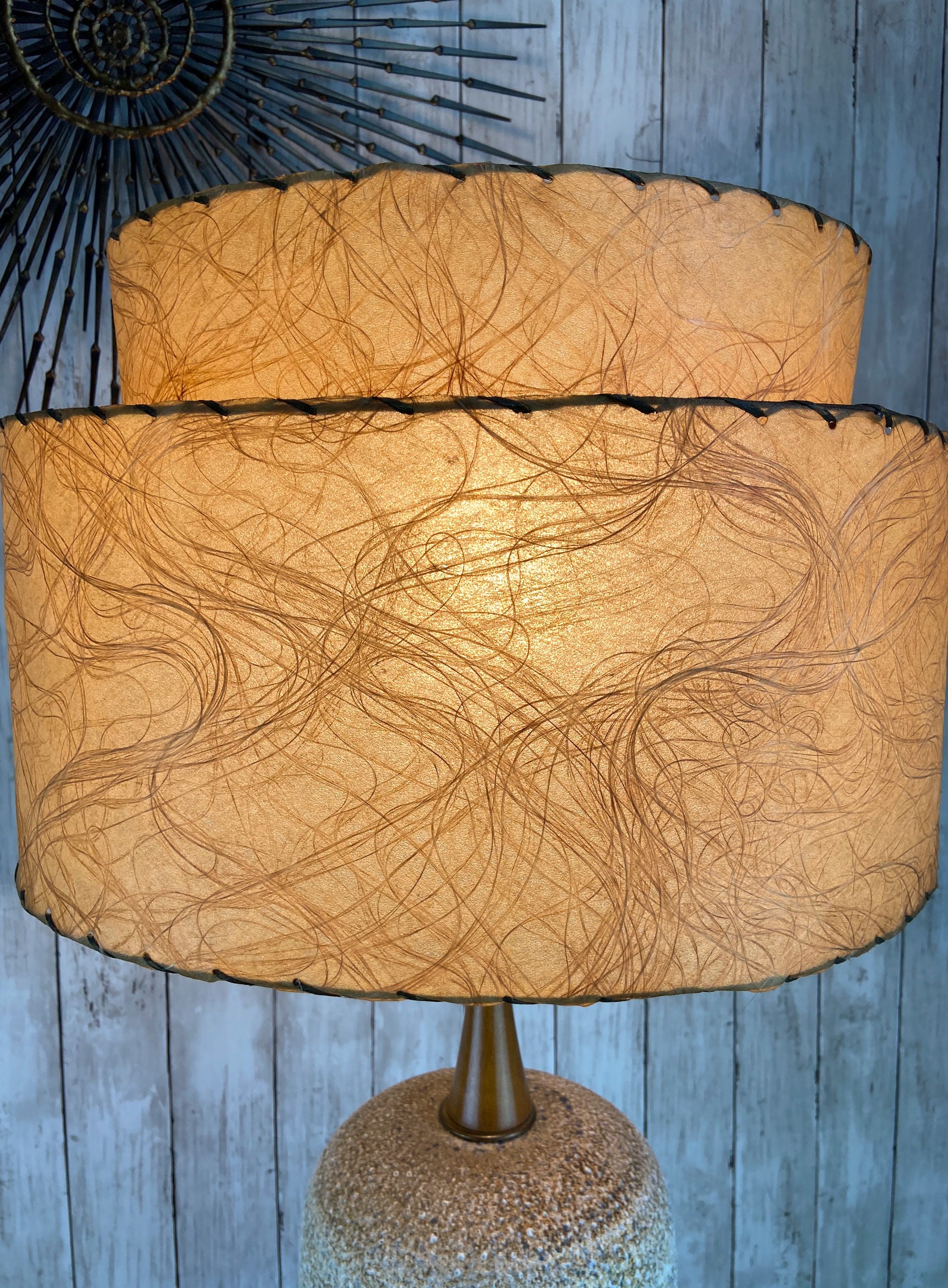 Mid Century Ceramic Lamp MCM Table Lamp Vintage Ceramic Lamp Ceramic