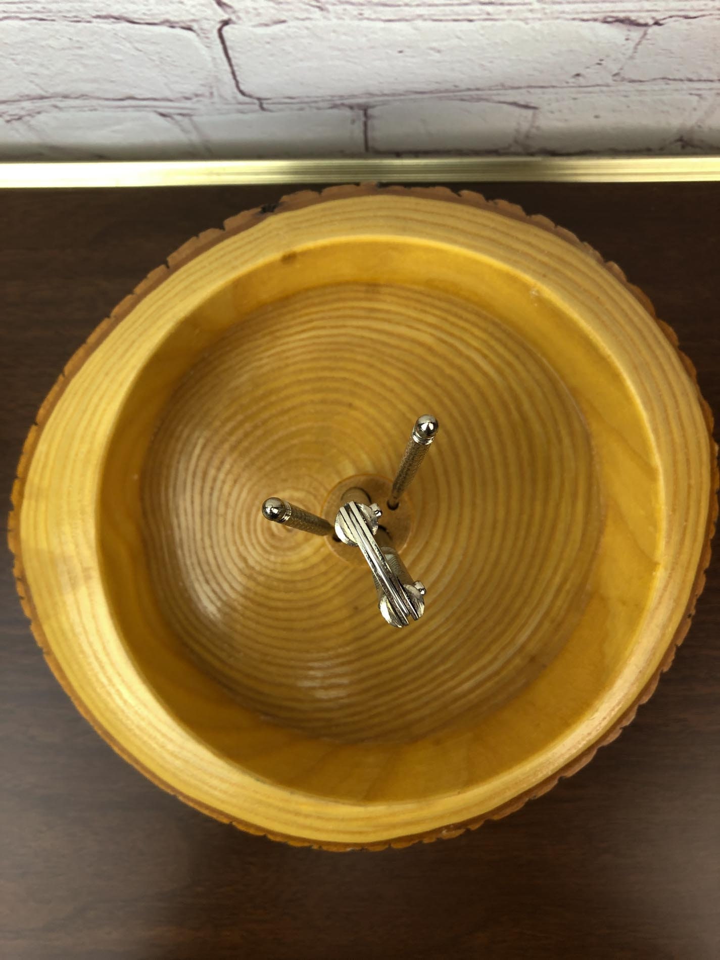 Ellwood Rusticware Nut Bowl, Rustic Nut Bowl, Christmas Nut Bowl