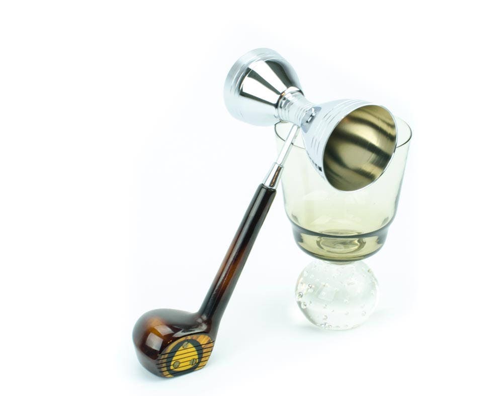 Glo Hill Golf Driver Cocktail Jigger, Golf Club Jigger, Mid Century Jigger