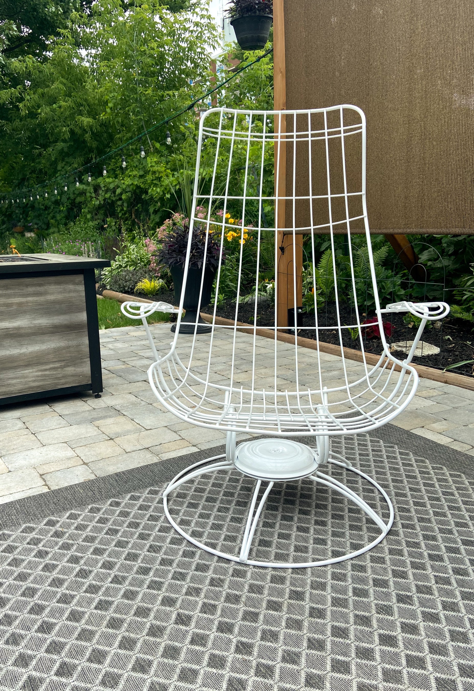 RESERVEDHomecrest High Back Chair Vintage Homecrest Riviera Chair Mid