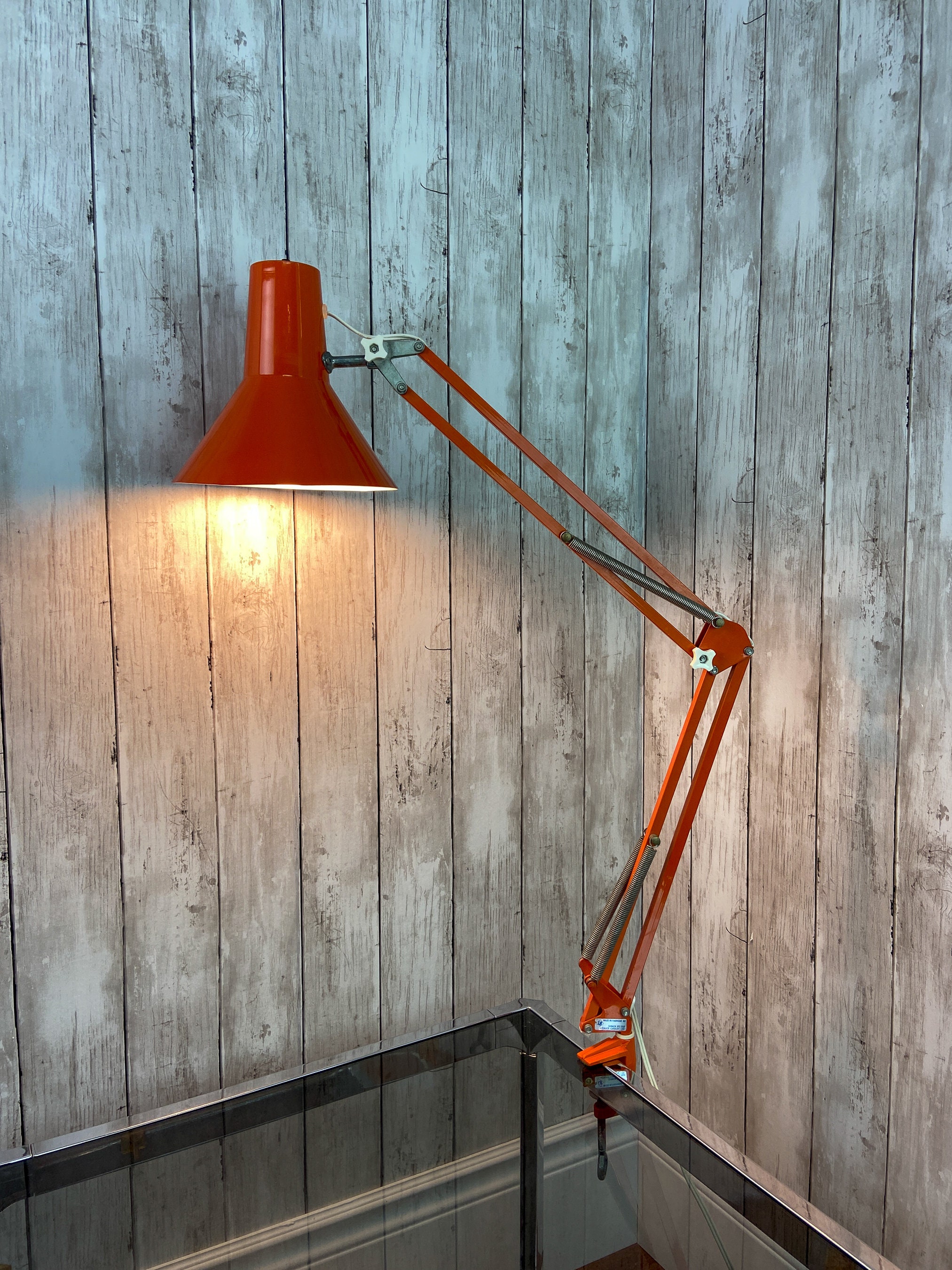 Lyskaer Desk Lamp Orange Lyskaer Danish Lighting Lyskaer Desk Lamp LB