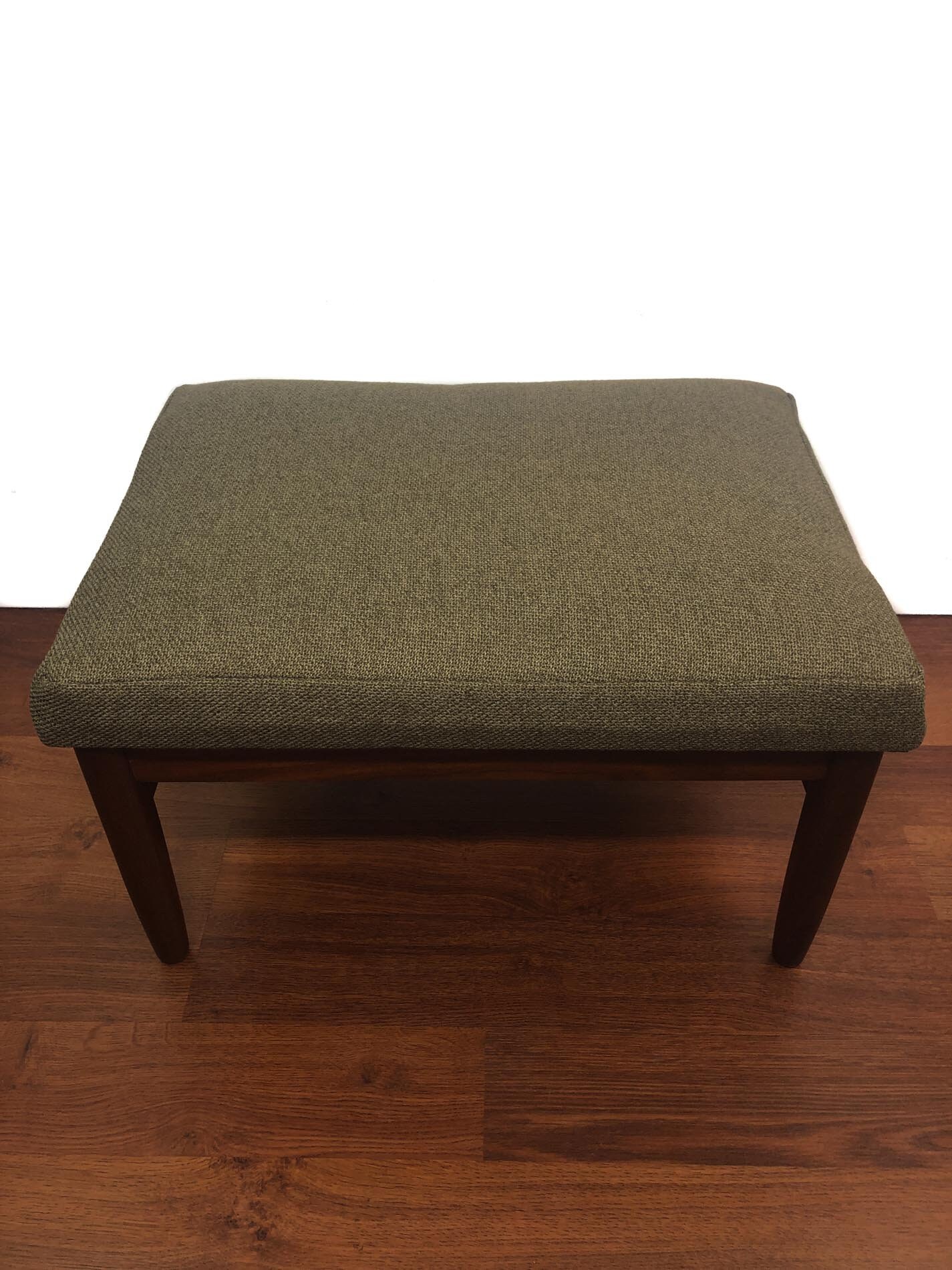 Mid Century Modern Teak Ottoman designed by Jan Kuypers, Teak Ottoman