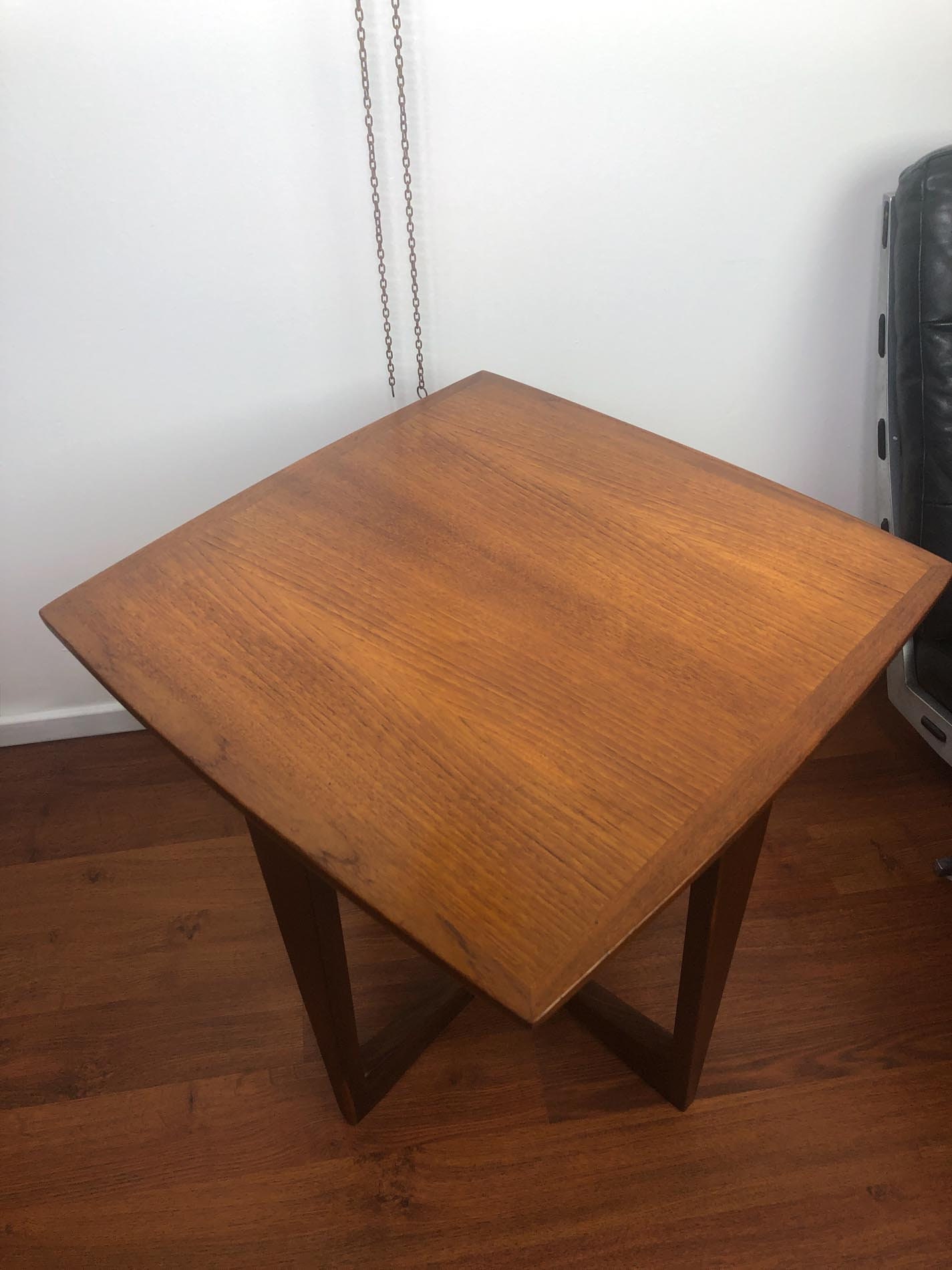 Teak End Table, Danish Teak End Table, Mid Century End Table, MCM End