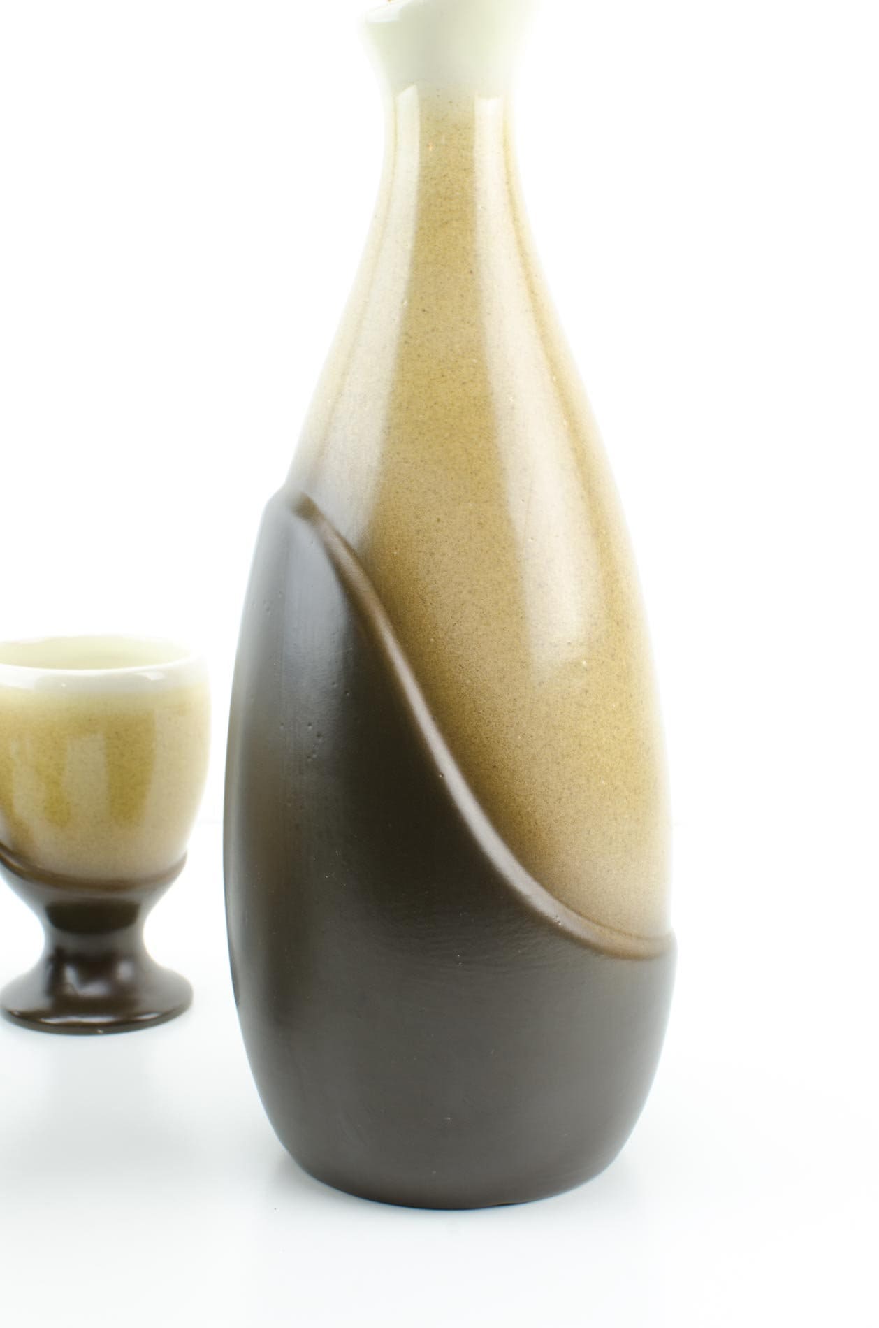 Vintage Wine Carafe Set Ceramic Sake Carafe Set Beauceware Carafe and