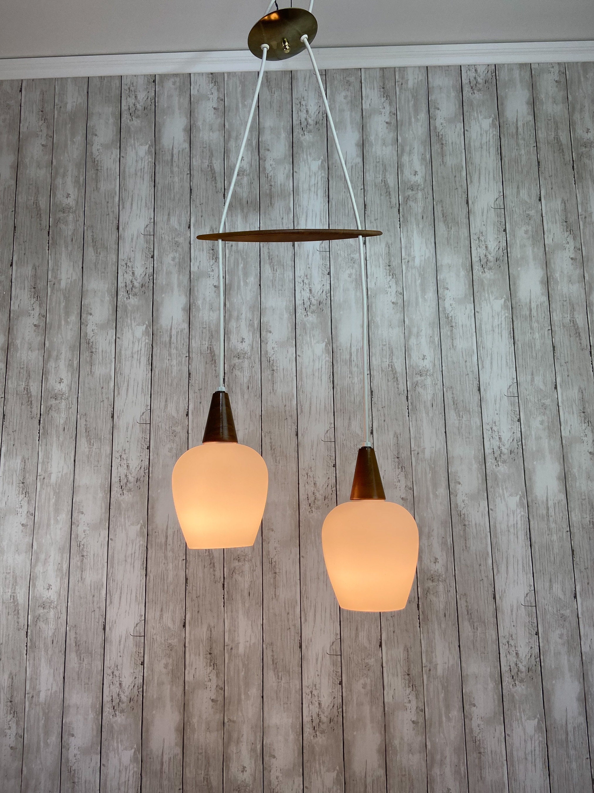 Mid Century Chandelier Mid Century Modern Lighting MCM Ceiling Fixture Mid Century Dining Light