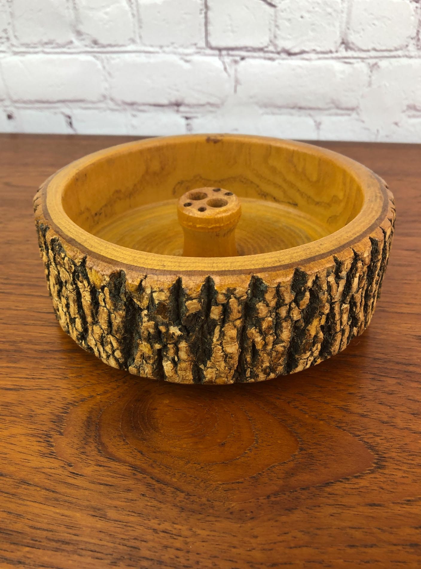 Ellwood Rusticware Nut Bowl, Rustic Nut Bowl, Christmas Nut Bowl