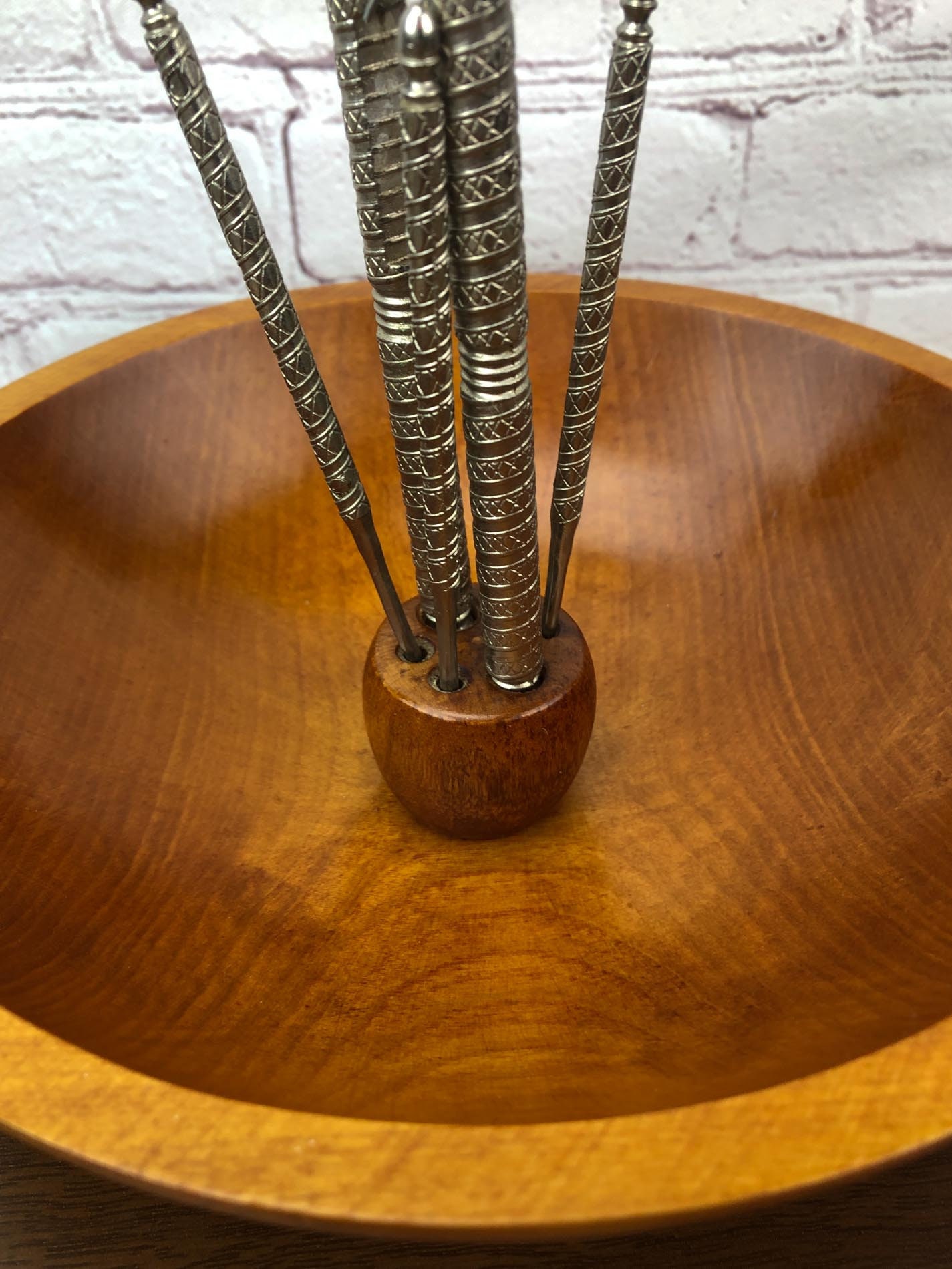 Wood Nut Bowl, Nut Bowl, Baribocraft Nut Bowl, Maple Nut Bowl, Vintage