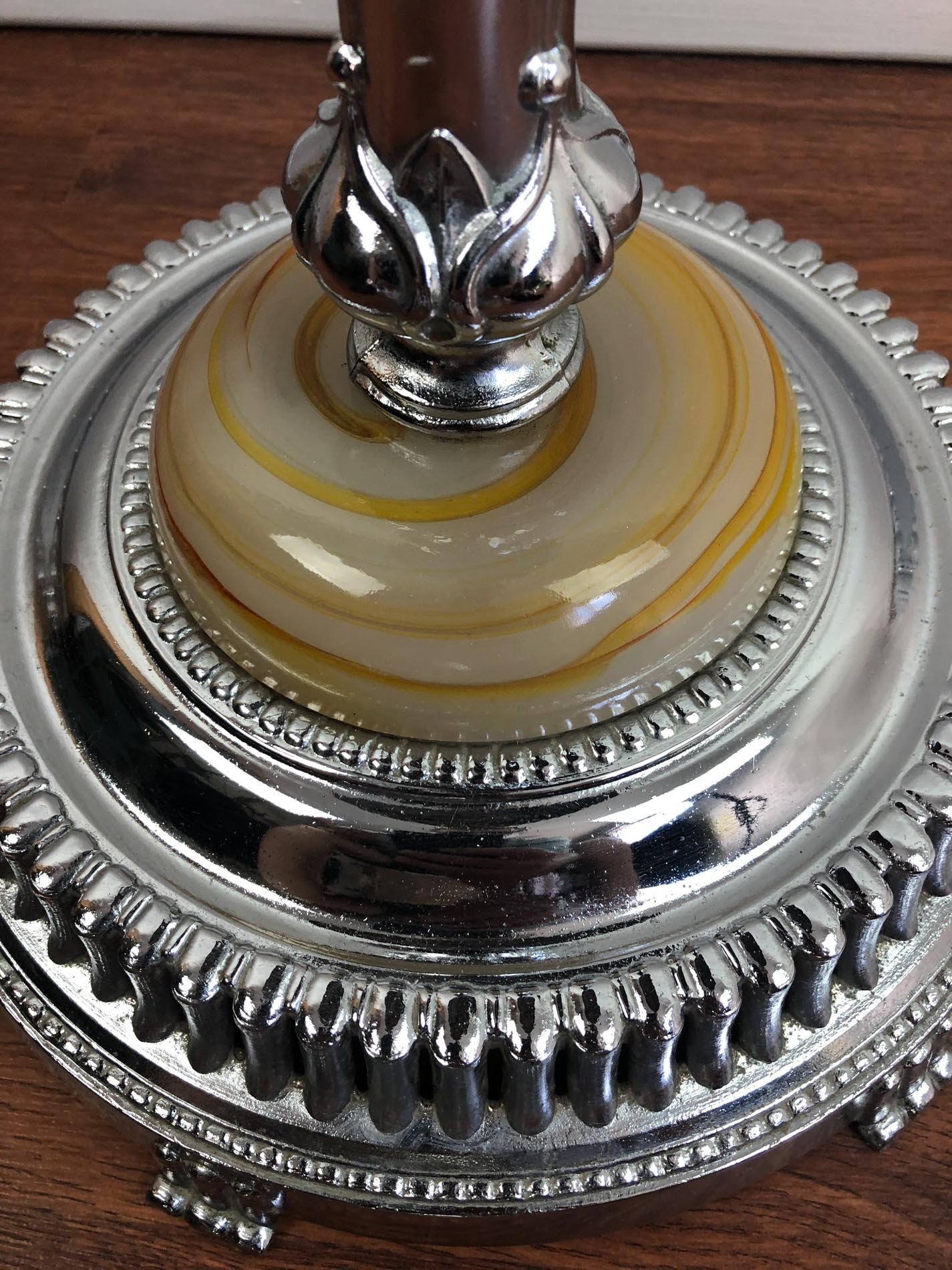 Vintage Standing Ashtray, Vintage Chrome Ashtray, Ashtray Stand, Chrome Standing Ashtray