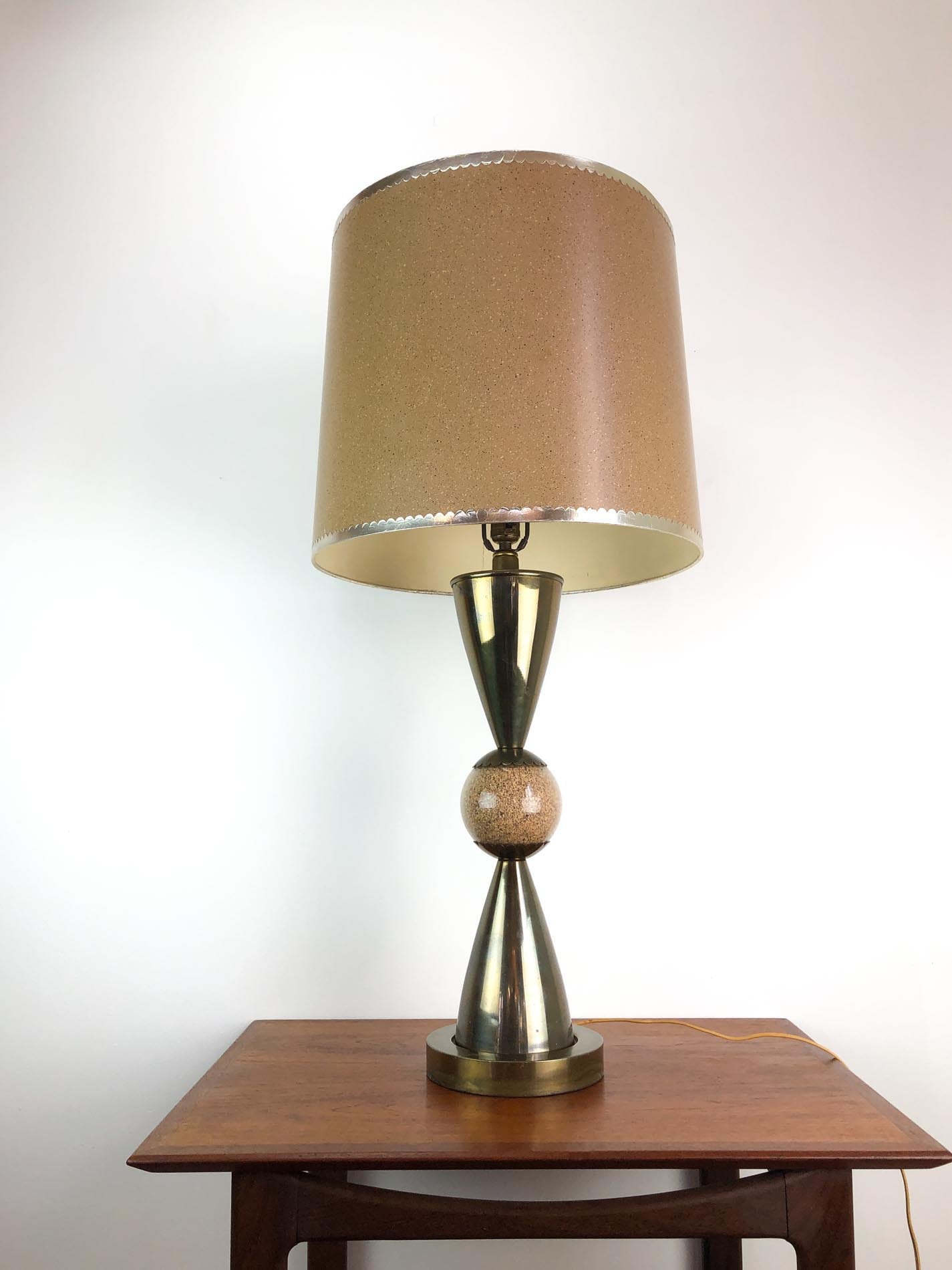 Vintage mcm outlet table lamp