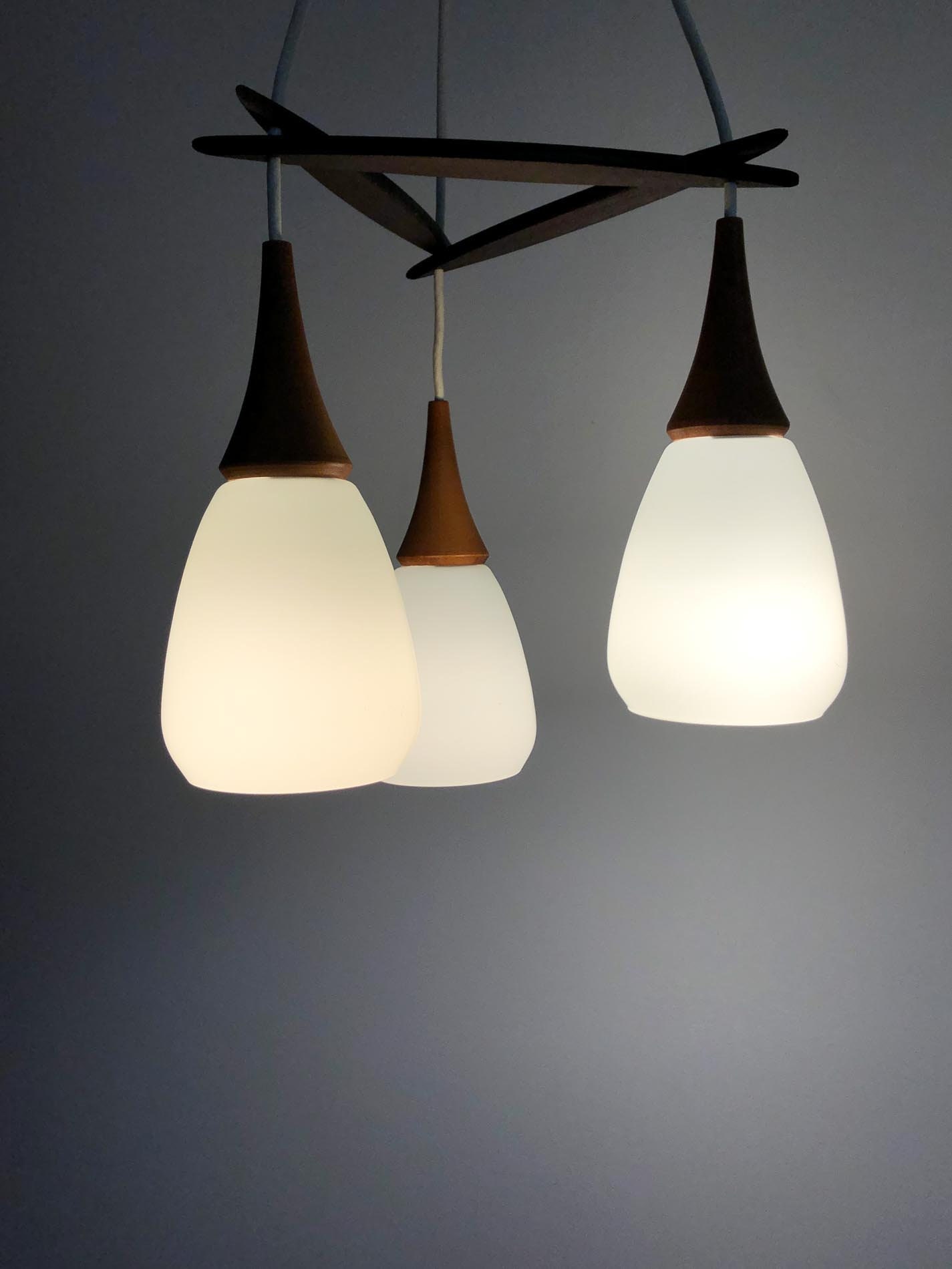 Mid Century Chandelier, Mid Century Modern Lighting, MCM Ceiling