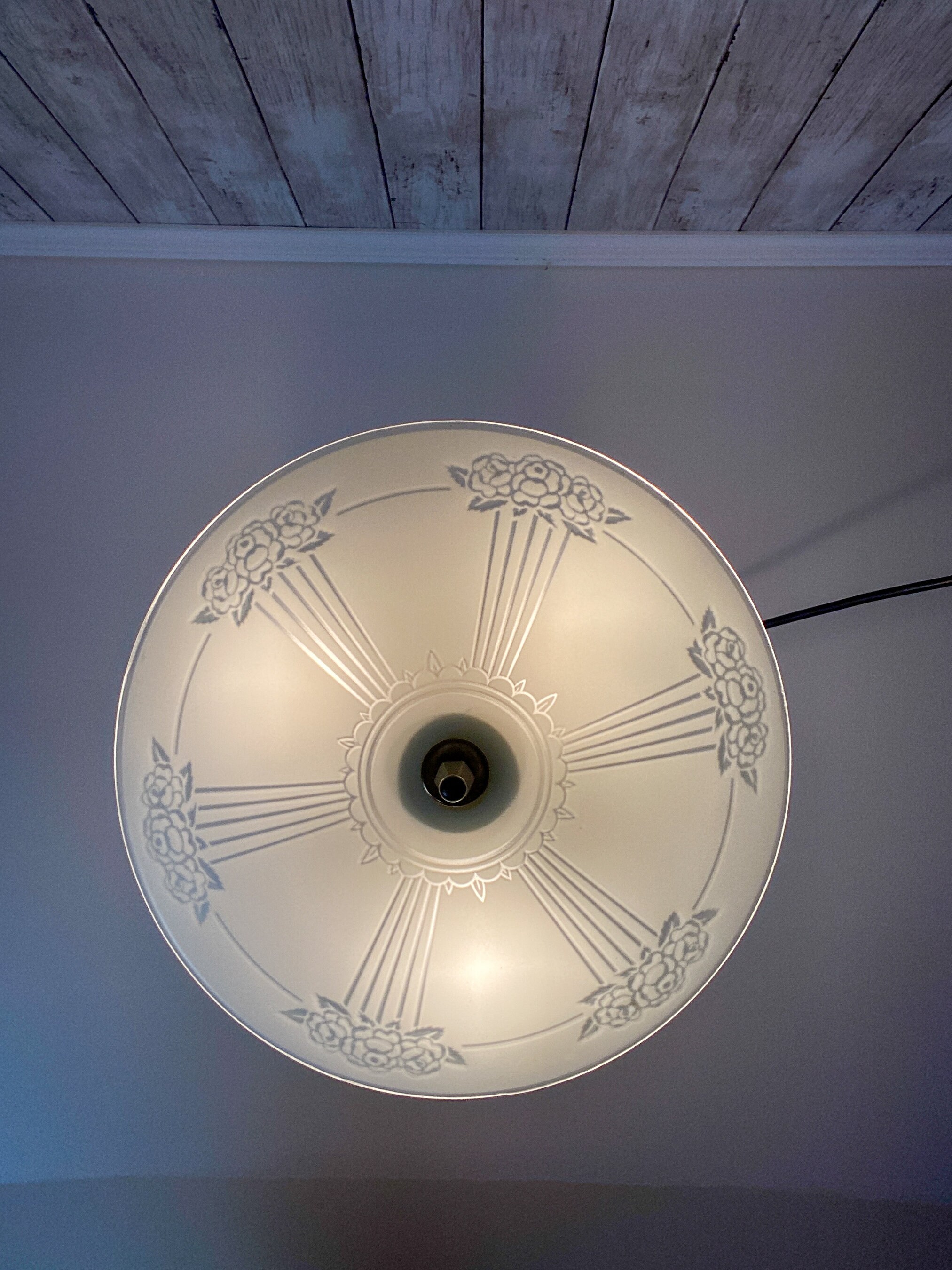 Art Deco Light Fixture Ceiling Light Fixture Mid Century Ceiling Light