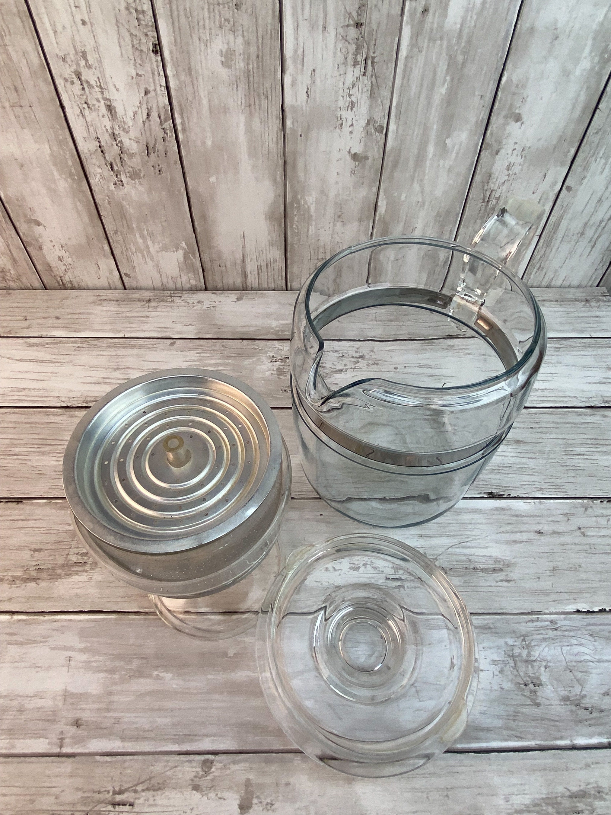 Pyrex 9 Cup Flameware Coffee Pot, 7759 B, 9 Cup Percolator