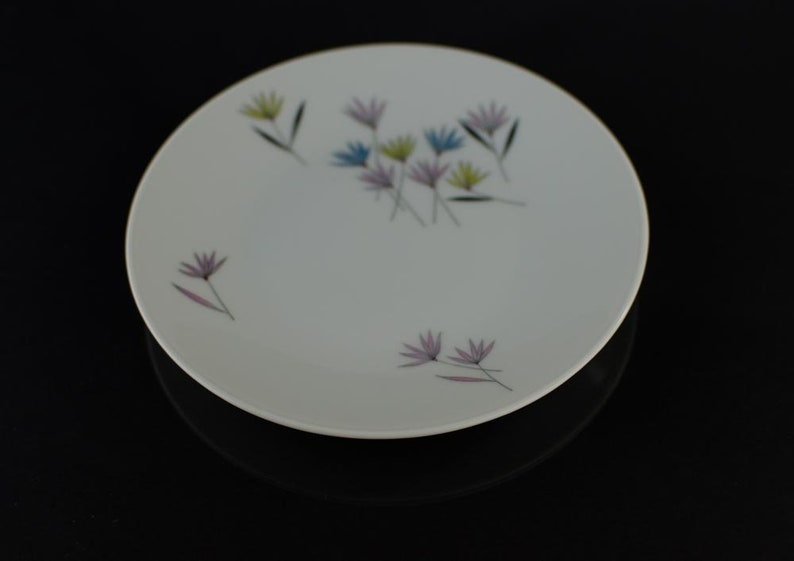 Rosenthal Bread /& Butter Plate Raymond Loey Design Form 2000 by Raymond Loewy for Rosenthal Blutenspiel Design Modernist Raymond Loey