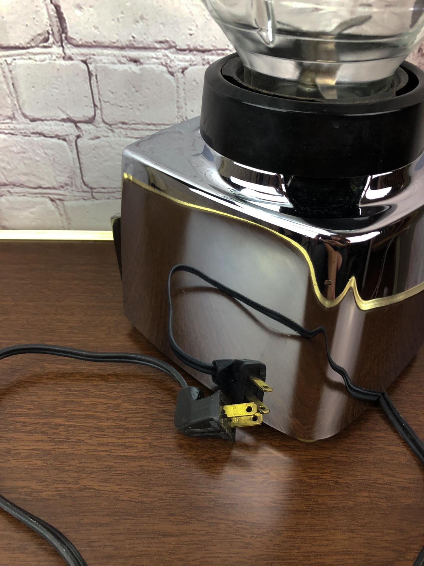 Vintage Chrome Blender, Osterizer Blender, Classic VIII Blender, Mid