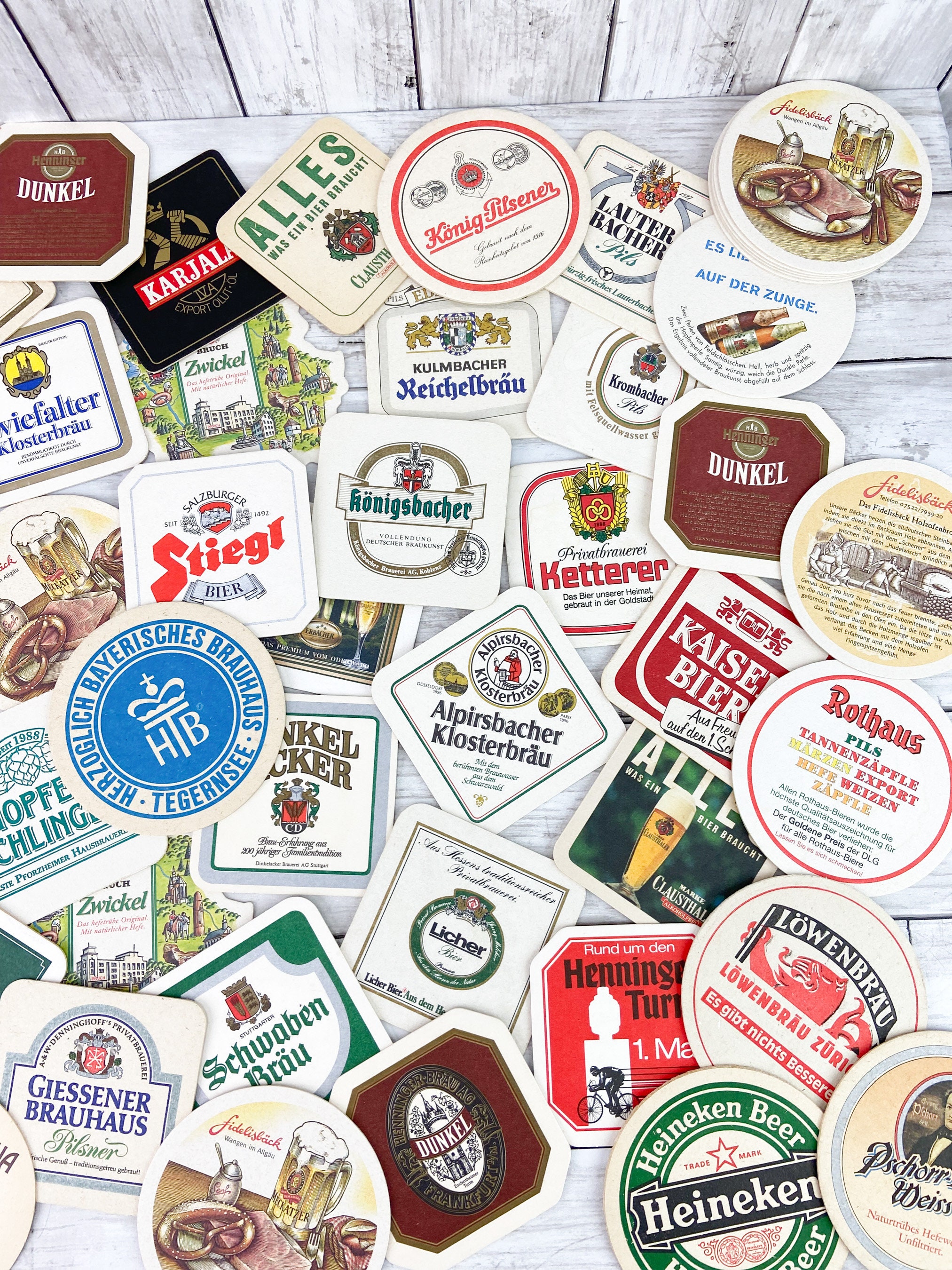 Beer Coasters Vintage Germany Europe German Beer Coasters