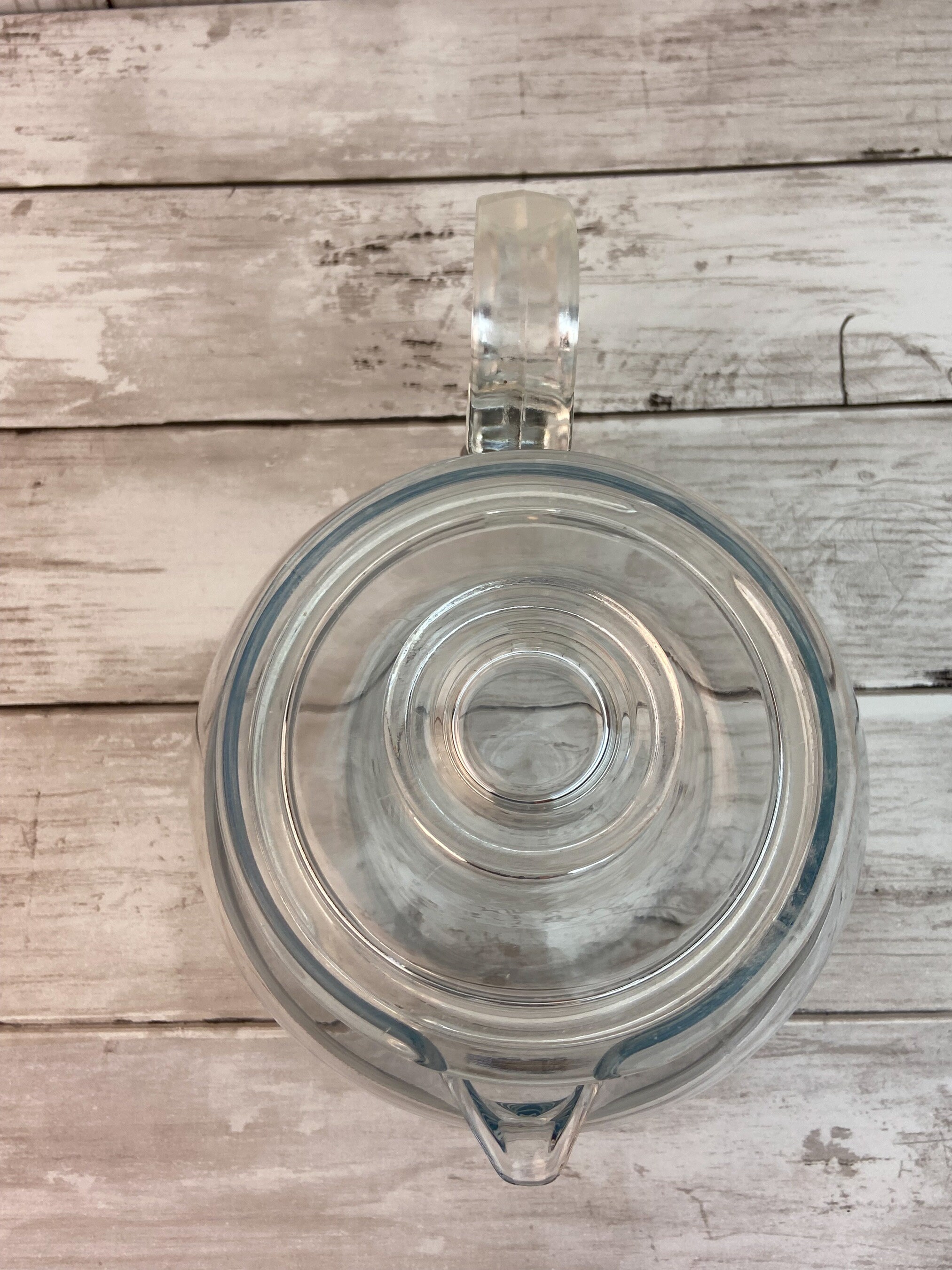 Pyrex Teapot Clear Glass Flameware Pyrex Flameware 8446 B