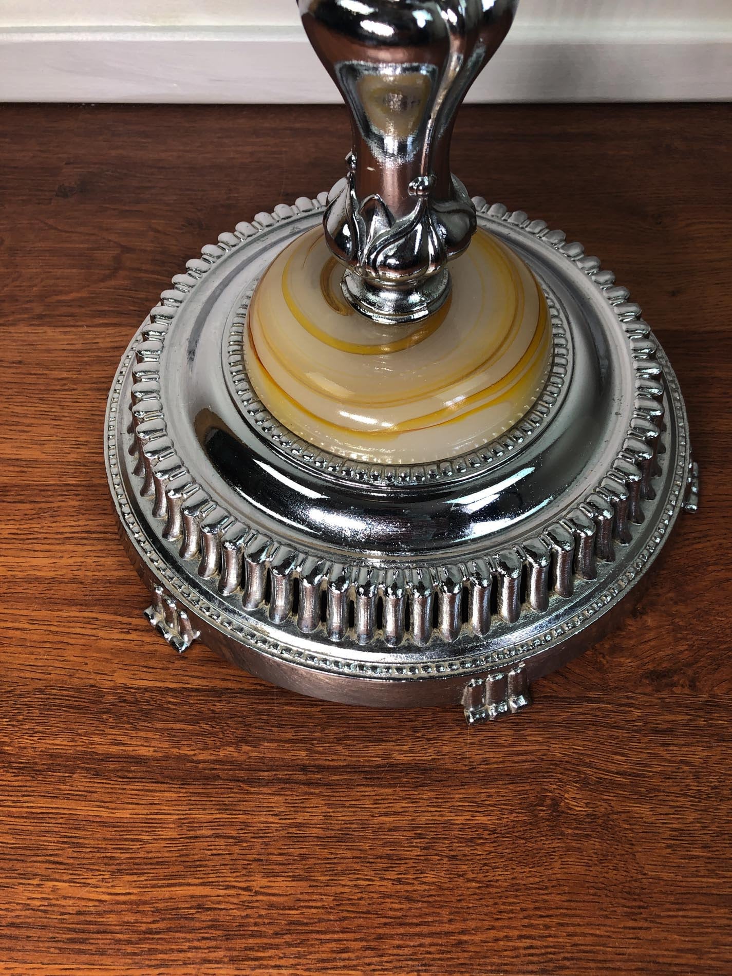 Vintage Standing Ashtray, Vintage Chrome Ashtray, Ashtray Stand, Chrome Standing Ashtray