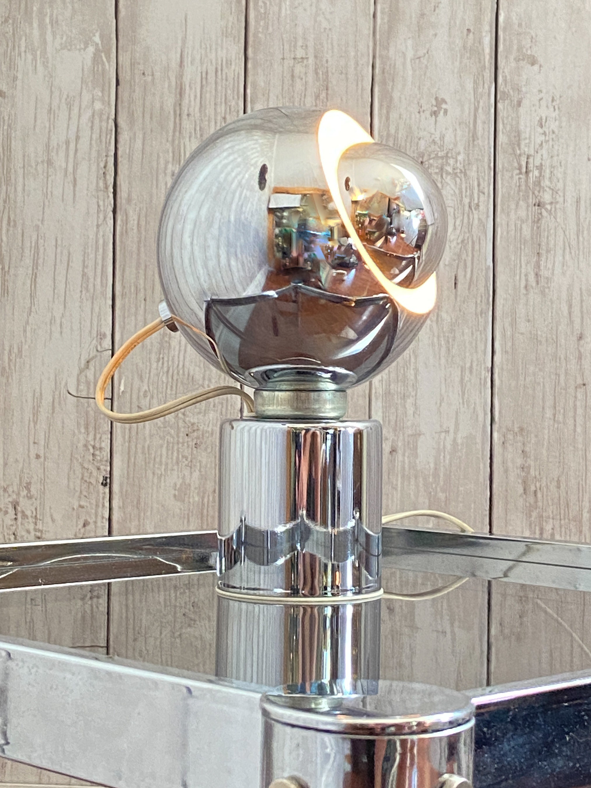 Reggiani Table Lamp Italian Design Lamp Articulated Globe Spotlight