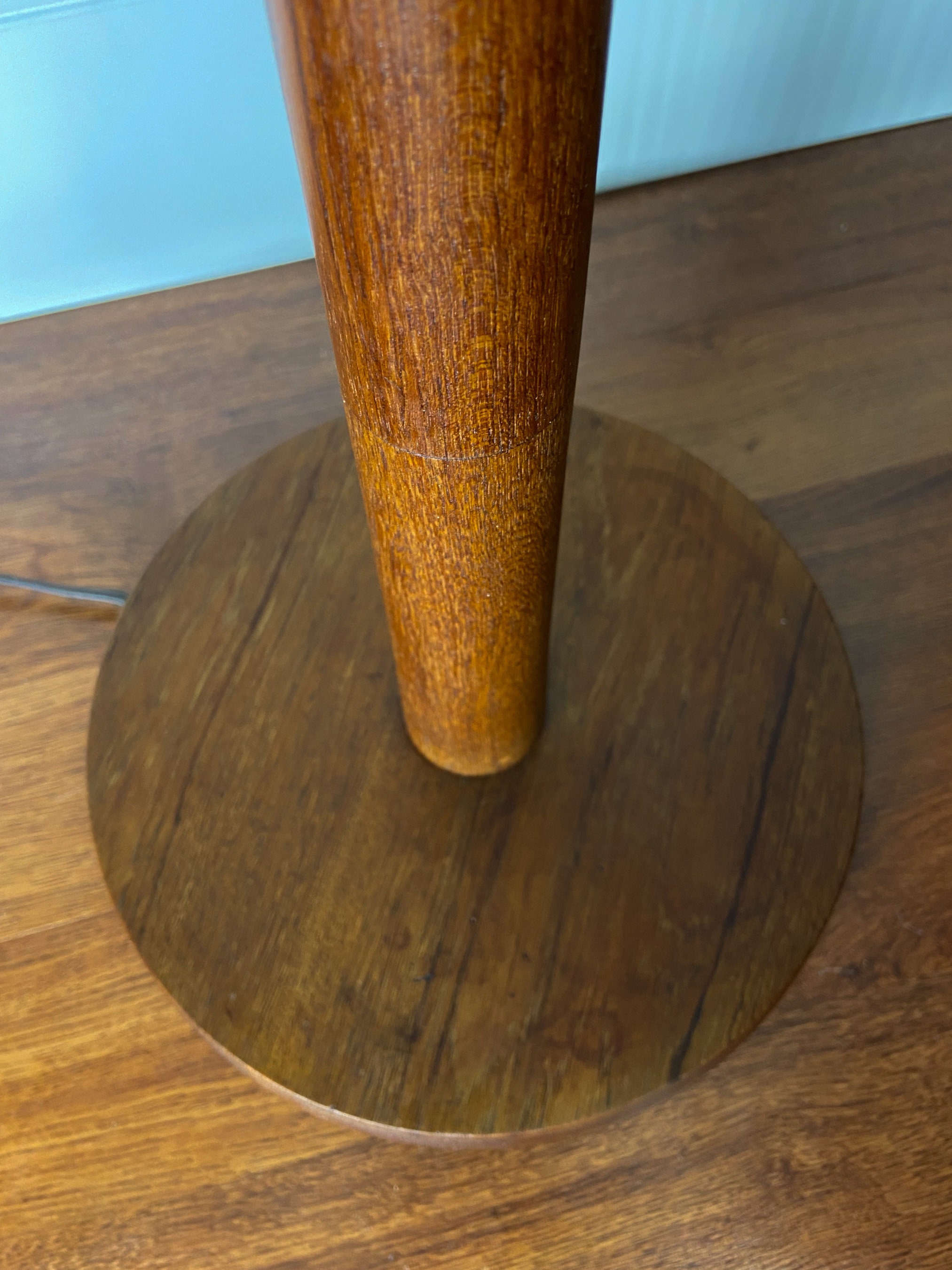 Teak Floor Lamp, Mid Century Teak Floor Lamp, Danish Floor Lamp, MCM