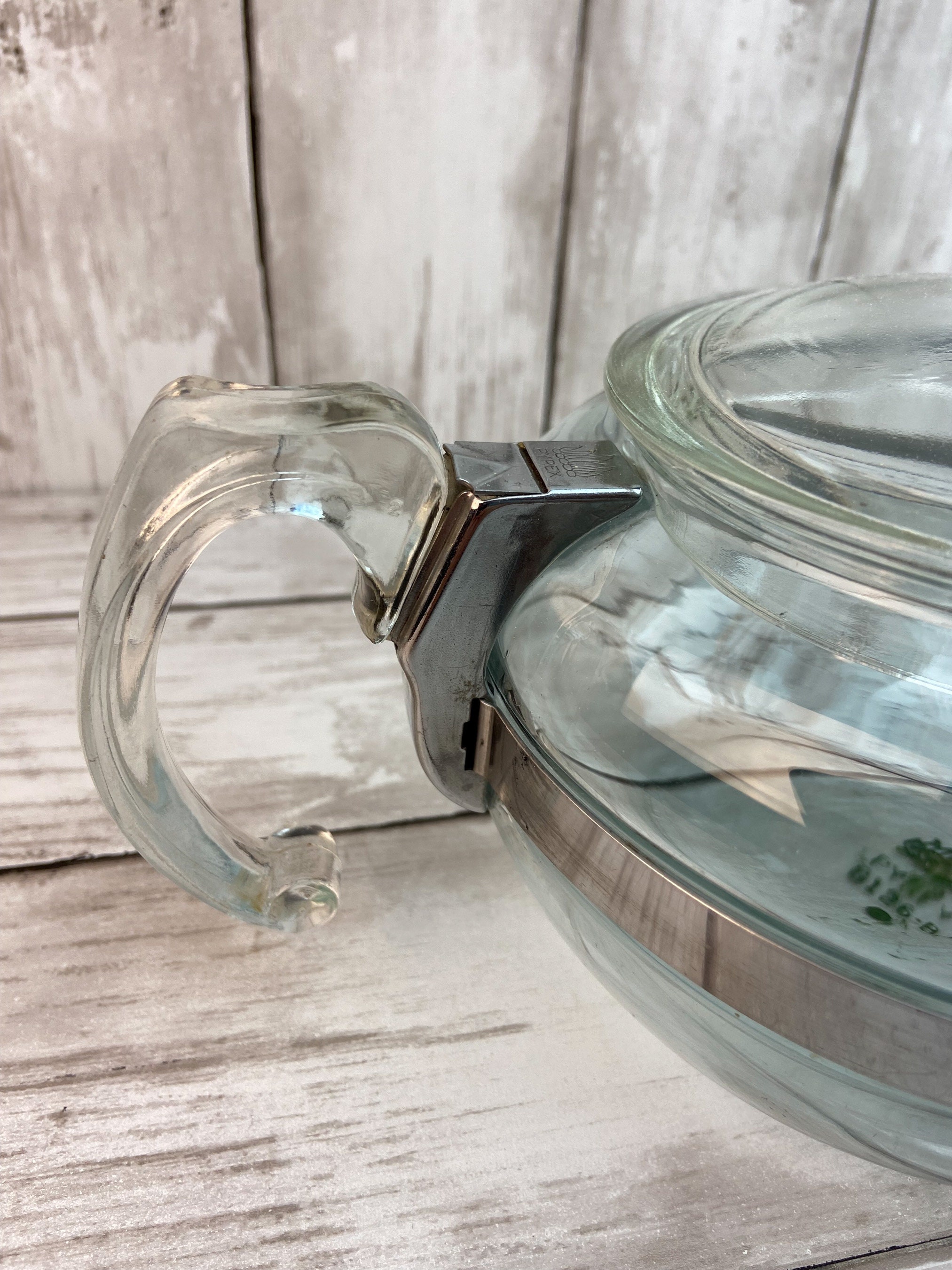 Pyrex Teapot Vintage Pyrex Teapot Pyrex 6 Cup Teapot 8126B