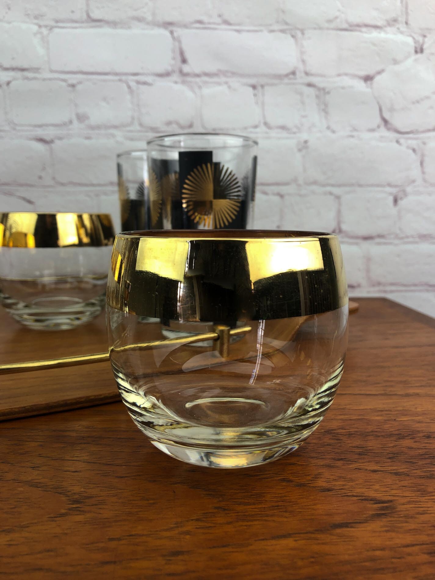 Mid Century Barware Package, MCM Barware, Barware Package, Starburst