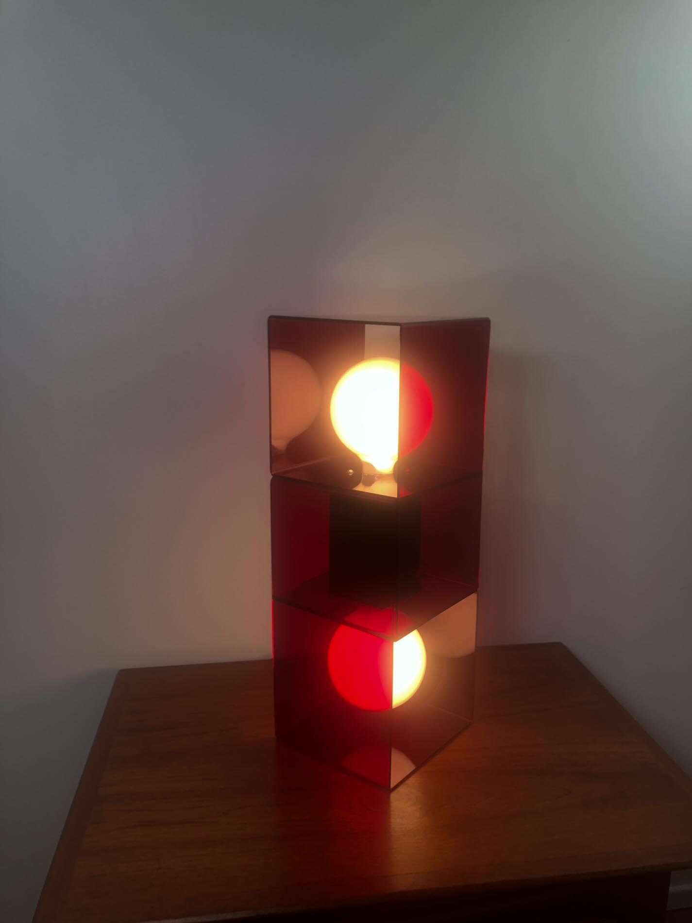ON HOLDDo Not Buy—Space Age Lamp, Mid Century Table Lamp, Clockwork Orange Lamp, Atomic Table