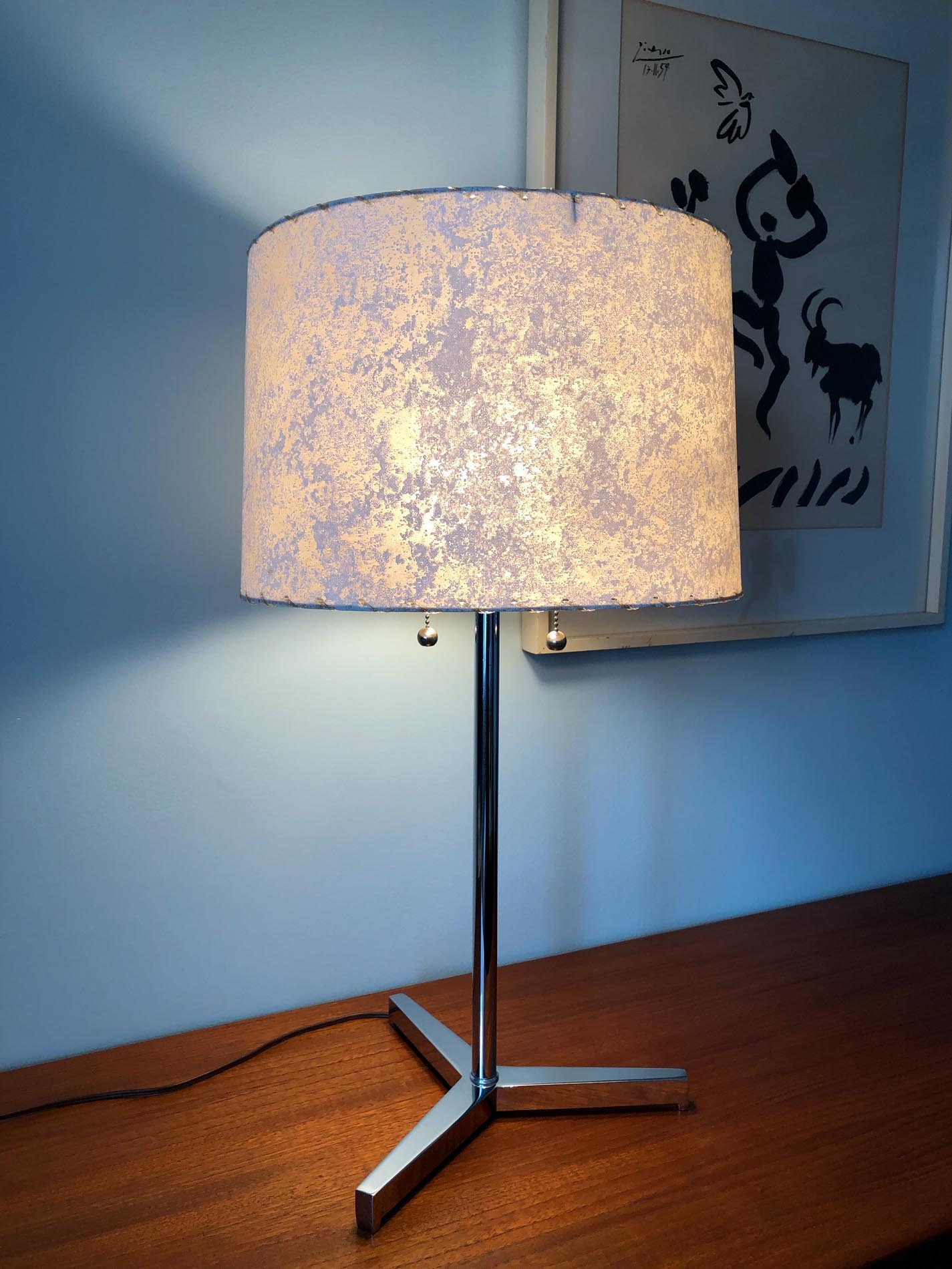 Torim Lites, Mid Century Modern Lamp, Danish Table Lamp, Danish Modern Lamp