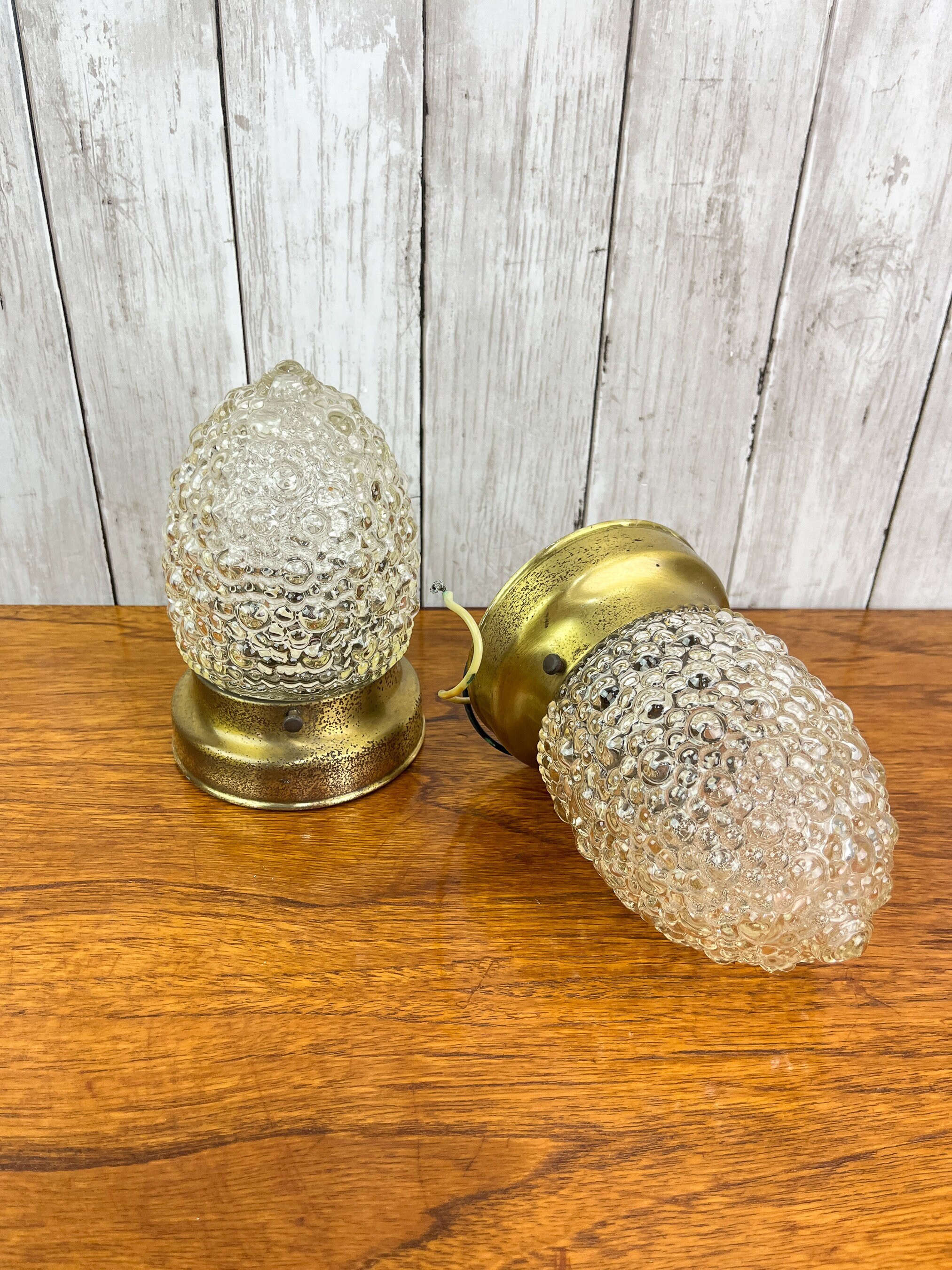 Bubble Glass Light Fixture Acorn Light Fixtures Bubble Glass Shades