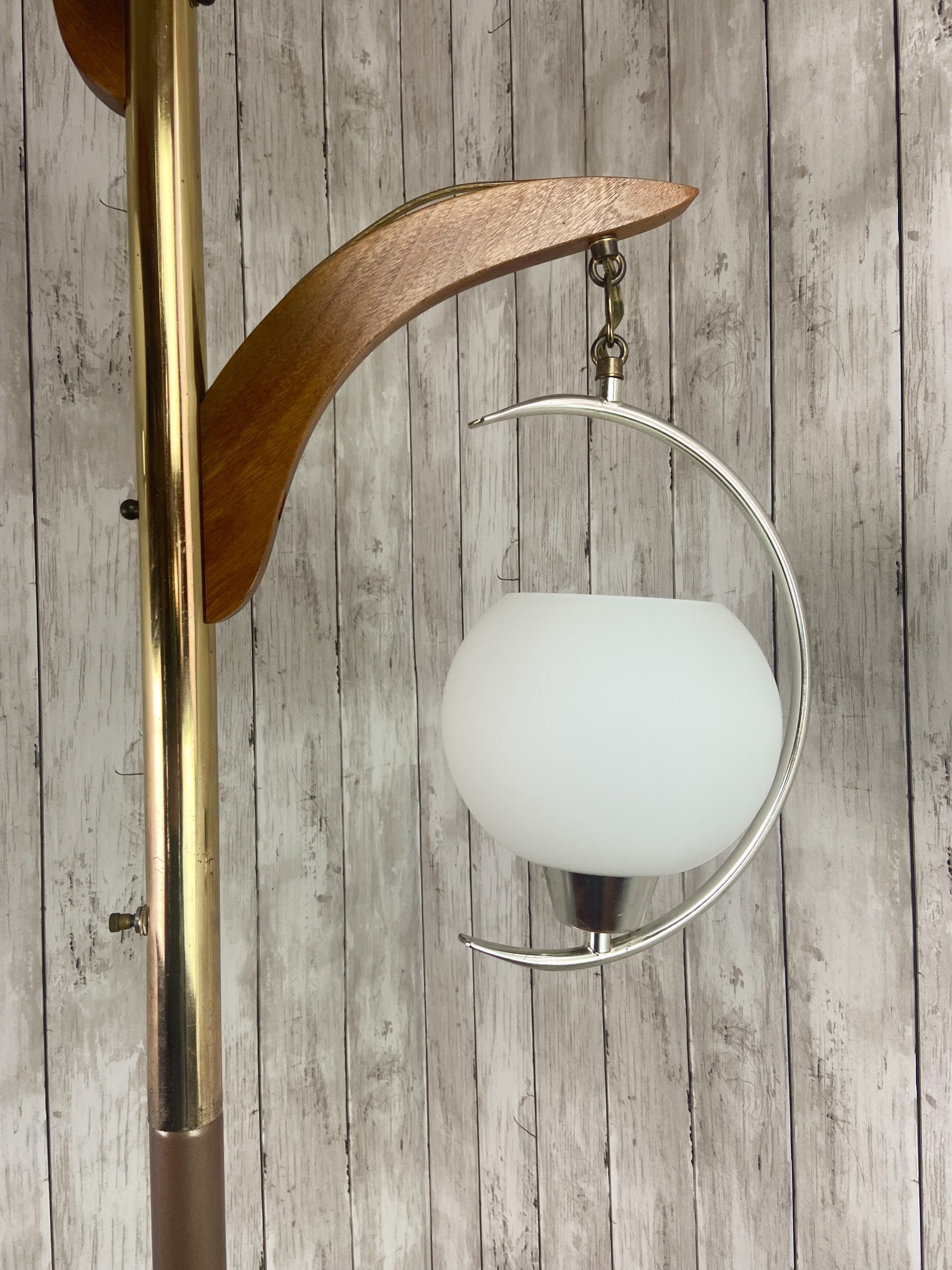 Tension Pole Lamp MCM Pole Lamp Mid Centur Modern Tension Pole Mid