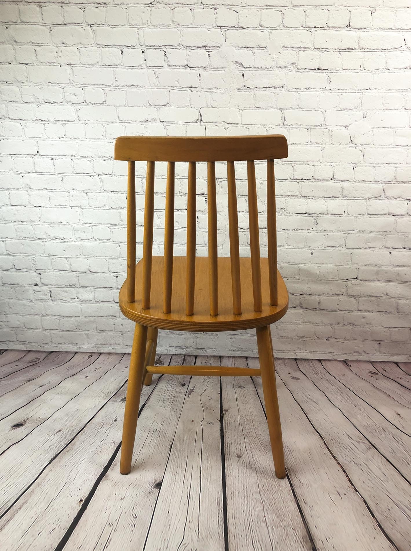 Vintage Ikea Wood Chair, Scandinavian Chair. Chair, Ilmari