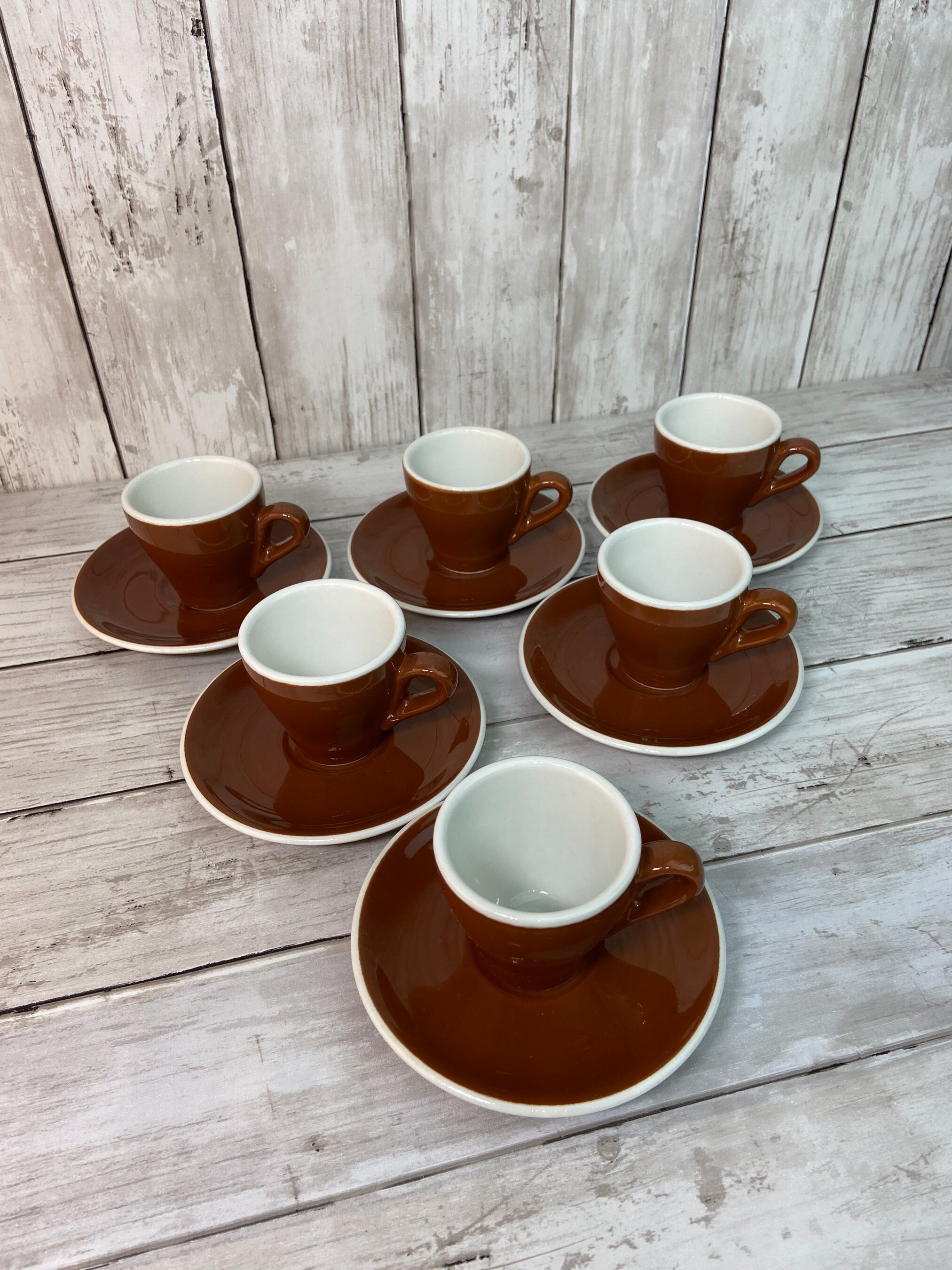 ACF Espresso Cups/Demitasse Cups Made in Italy, Vintage Espresso Cups
