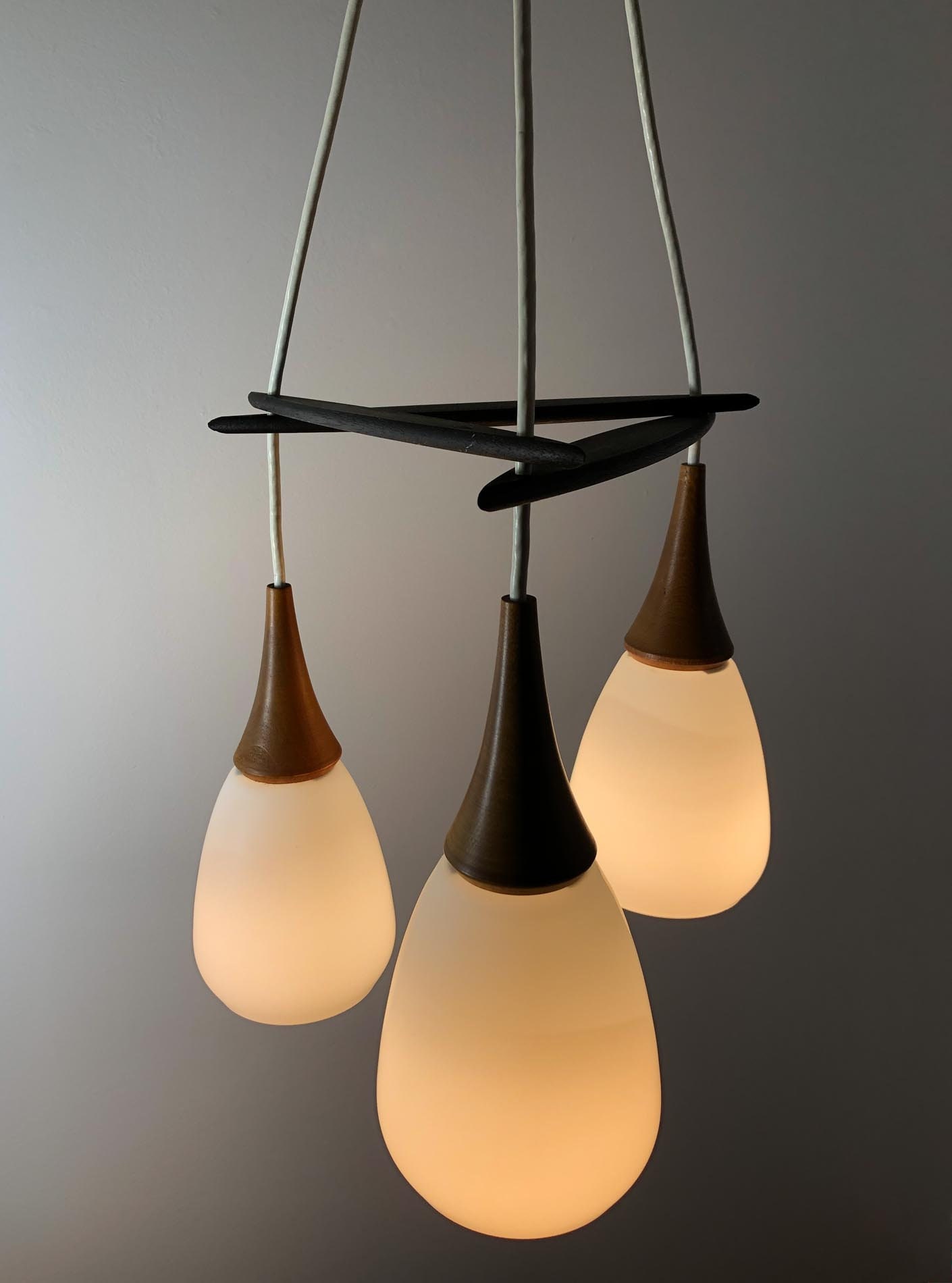 Mid Century Chandelier, Mid Century Modern Lighting, MCM Ceiling