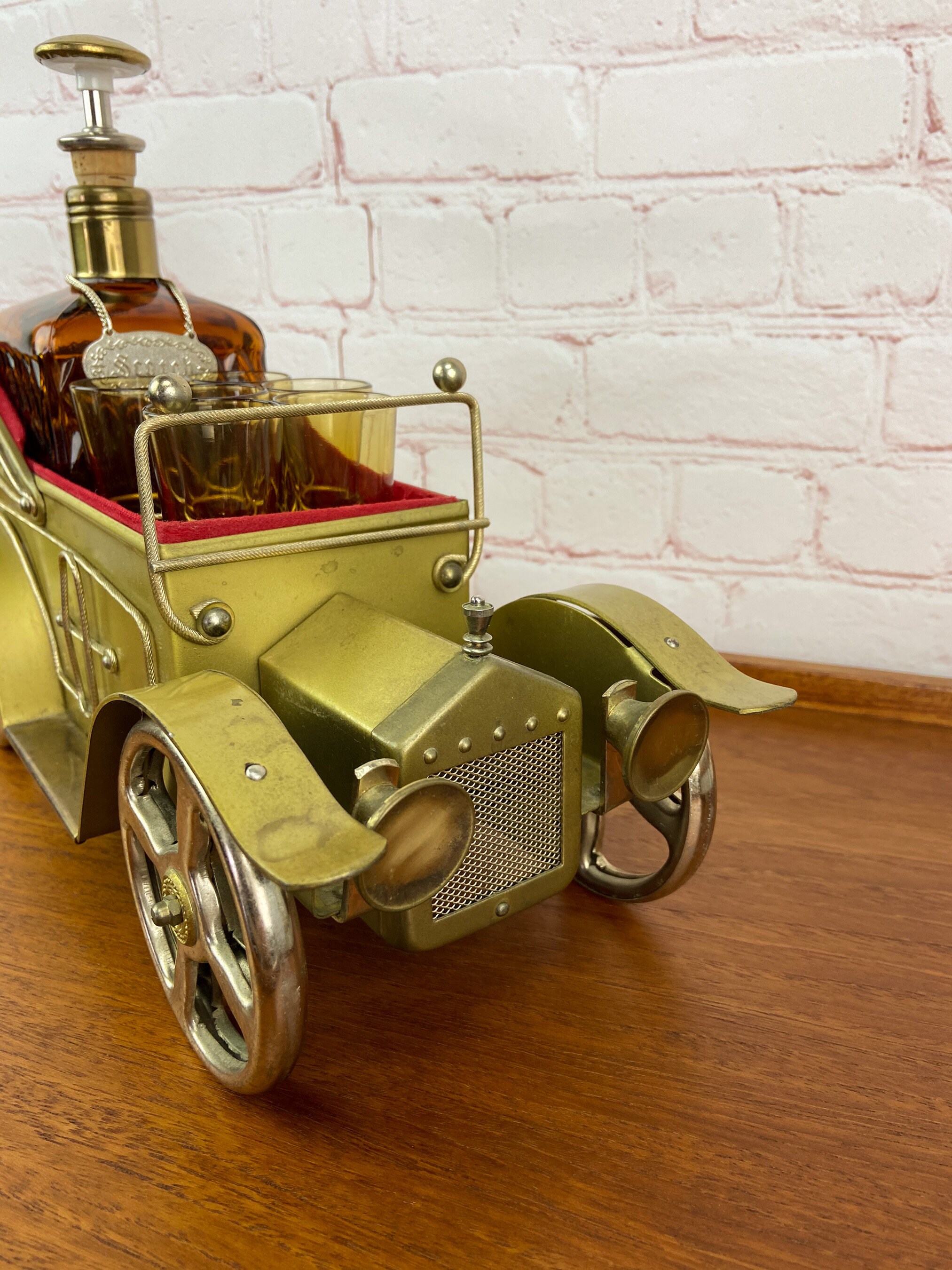 Vintage Car Decanter, Music Playing Car Decanter, Novelty Car Decanter, Car Lover's Decanter