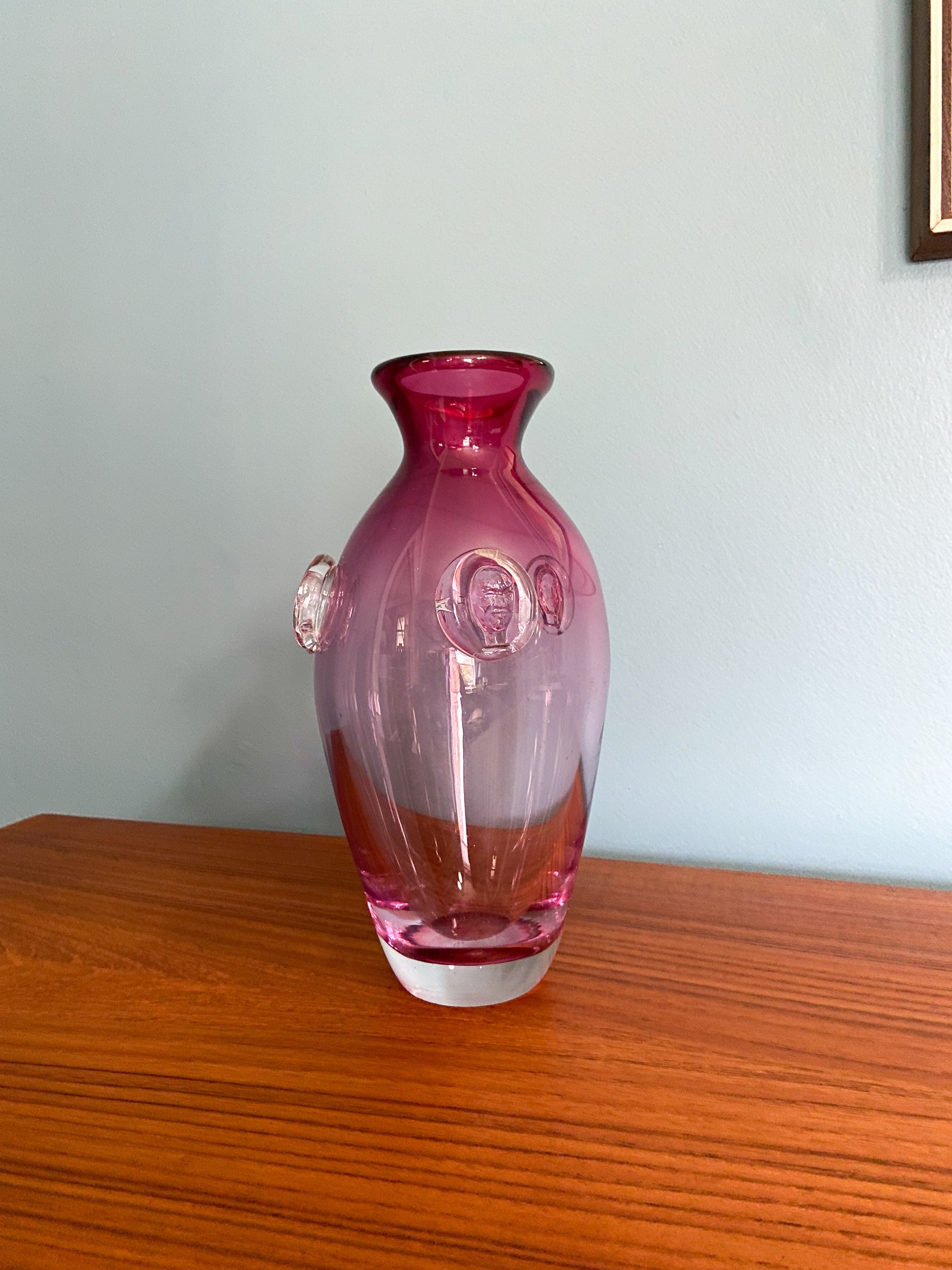 Mid Century Art Glass Chalet Glass Rare Chalet Glass Designed by Sergio