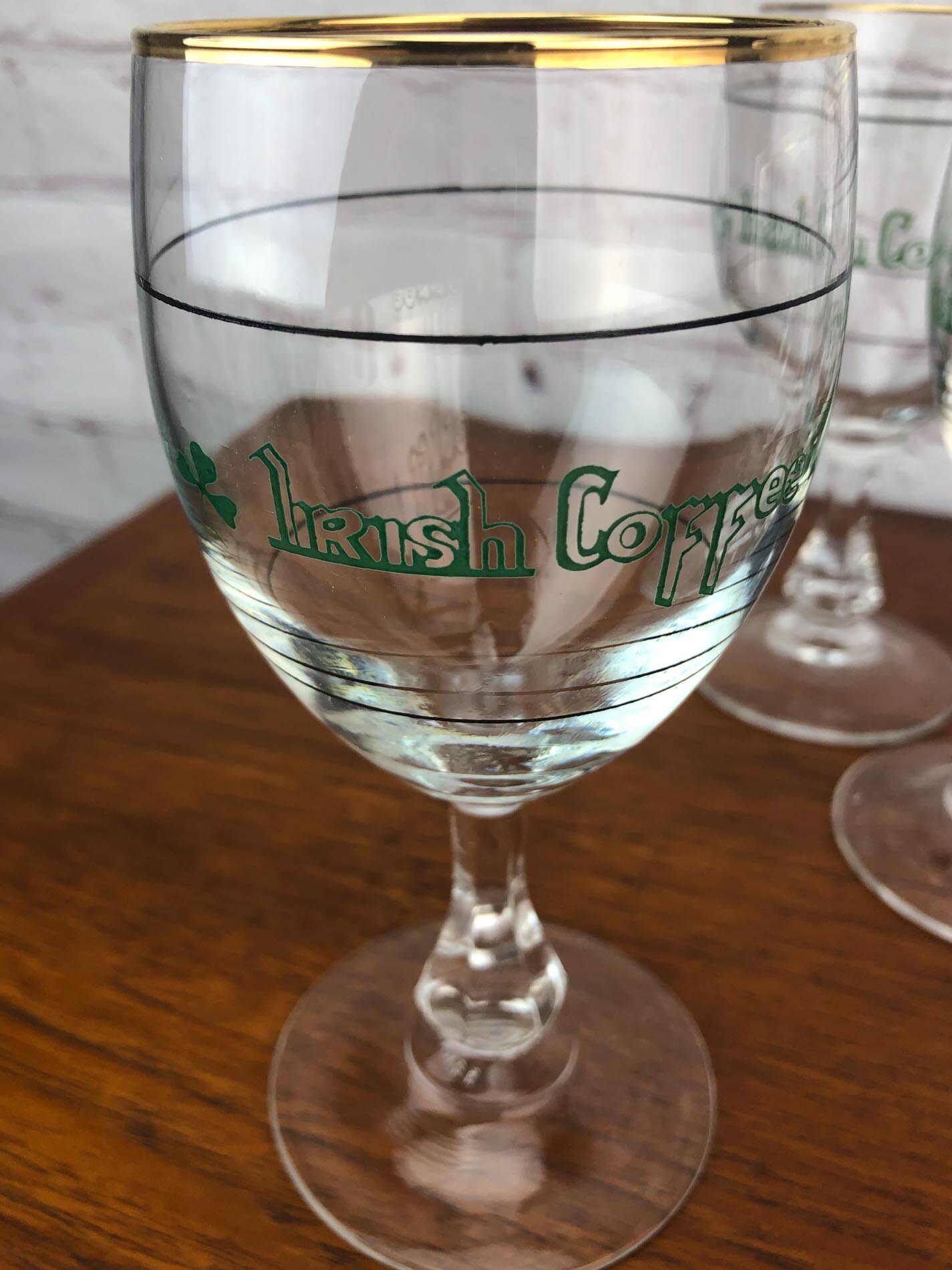 Irish Coffee Goblet Set (7), Irish Coffee Glasses, Cristal D'Arques
